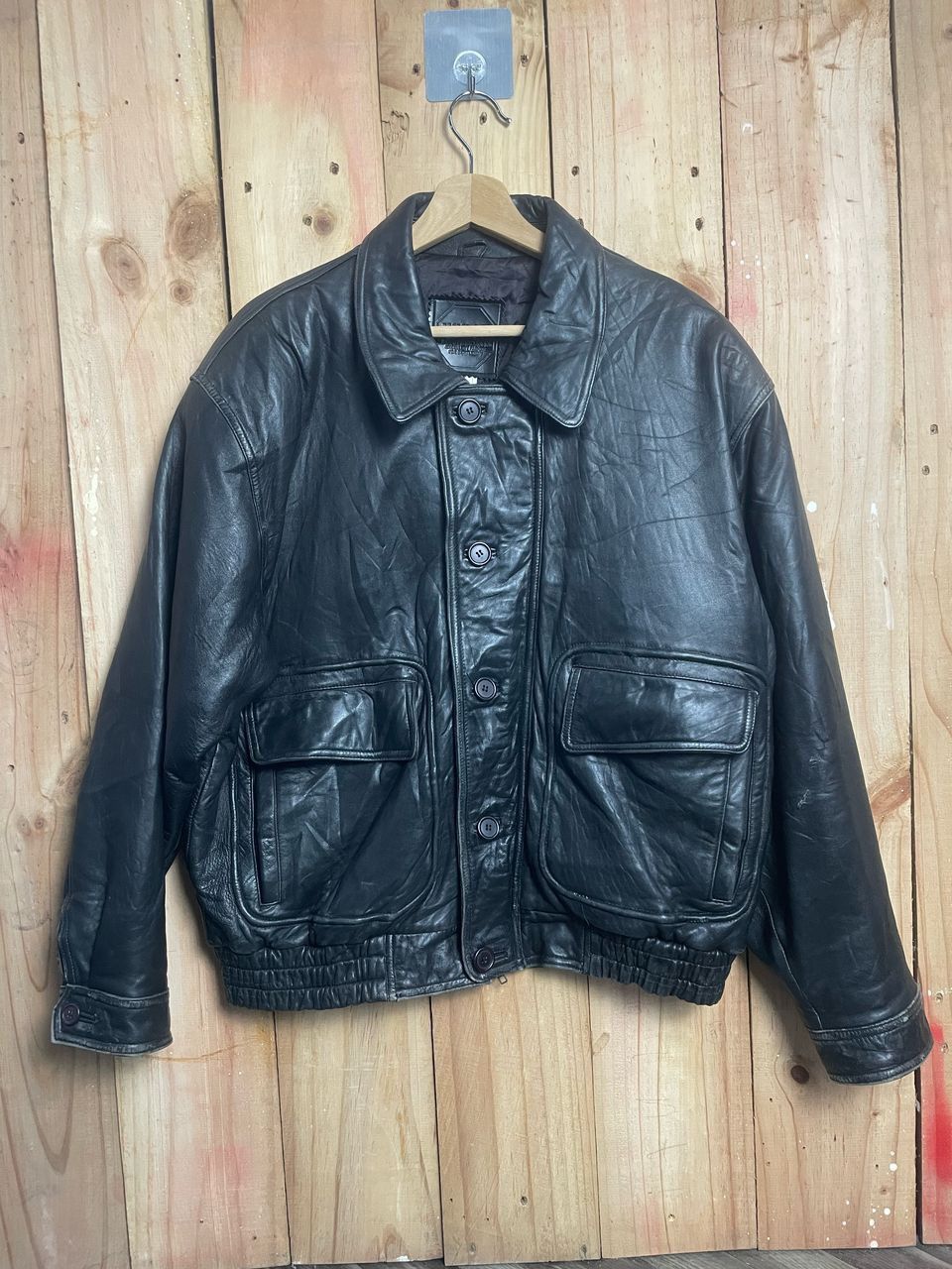 Designer × Vintage Vintage Urban Exprenn Leather Jacket Size US L / EU 52-54 / 3 - 1 Thumbnail
