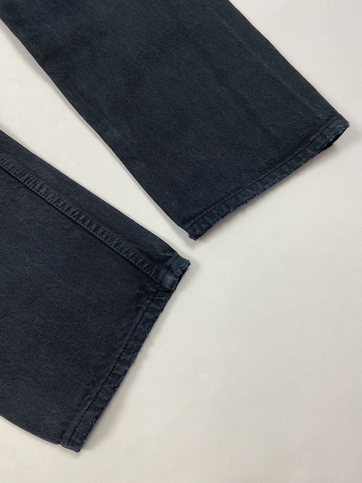 Levi's 2000’s Vintage Levi’s 501 Black Denim Jeans 32X30 Size US 32 / EU 48 - 15 Thumbnail