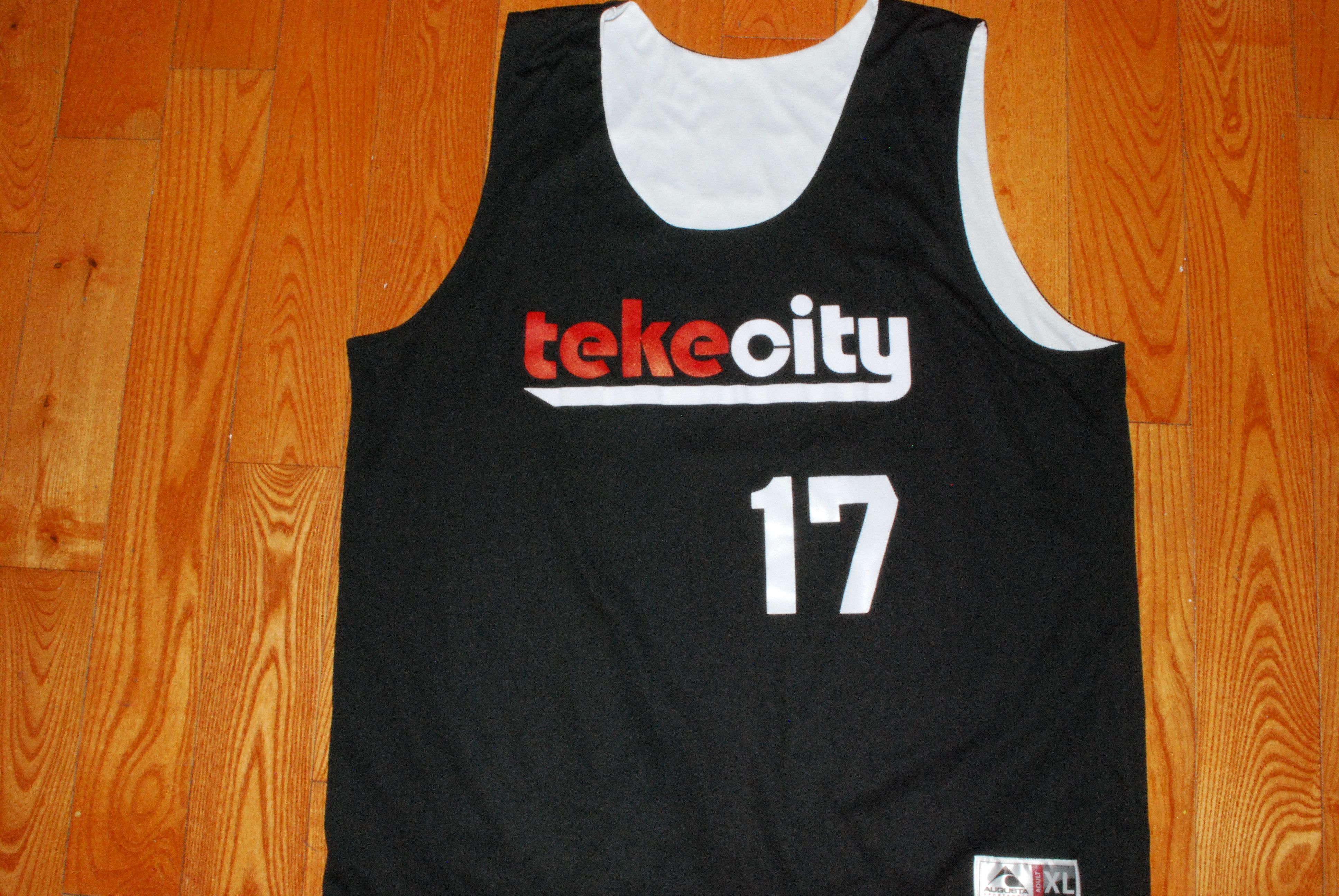 Augusta Sportswear Vintage Varsity Basketball Jersey Tekecity #17 by Augusta Size US XL / EU 56 / 4 - 2 Thumbnail