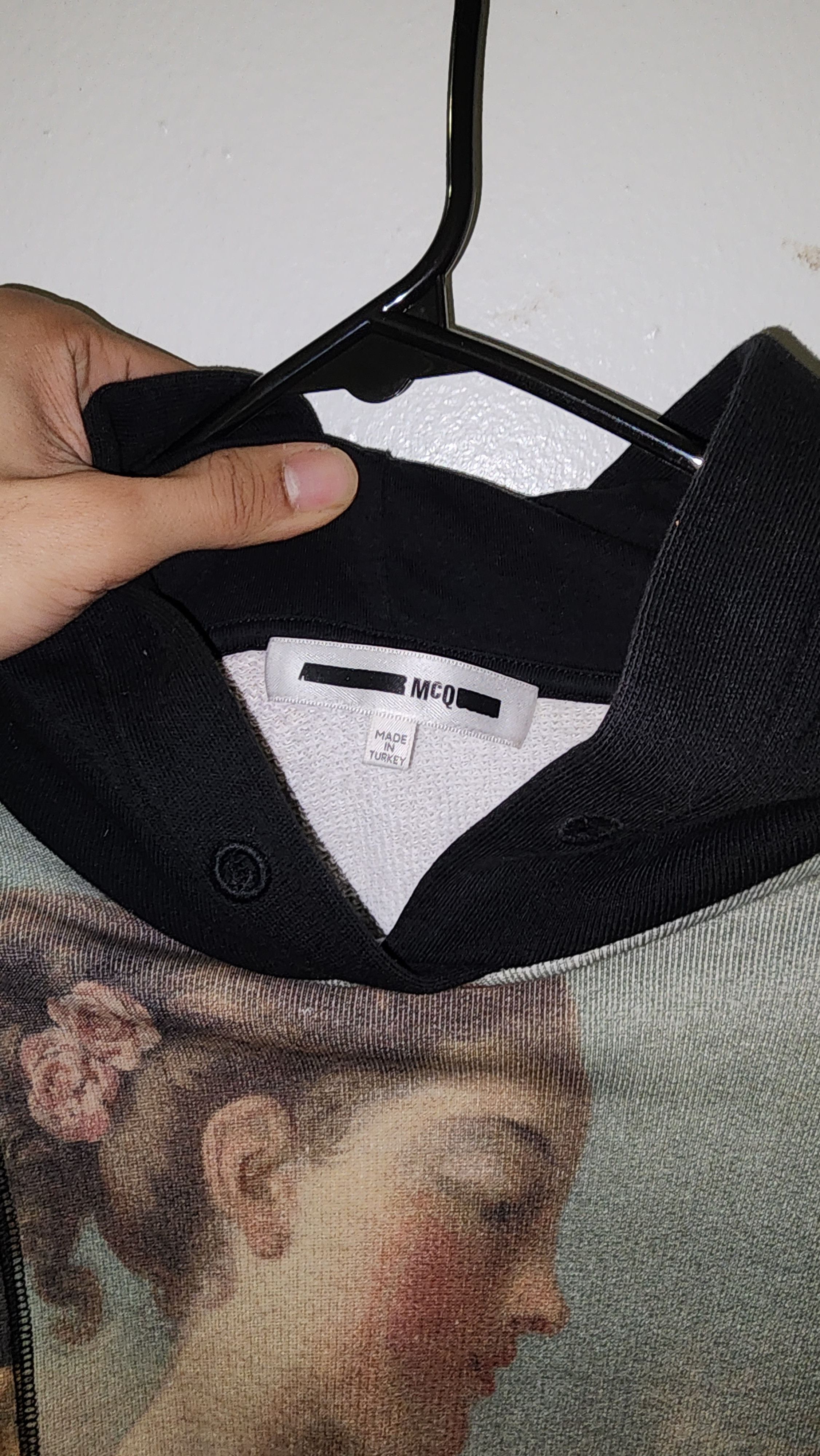 Alexander McQueen RARE*Alexander McQueen McQ Men Graphic Sz XS Hoodie Size US XS / EU 42 / 0 - 6 Thumbnail