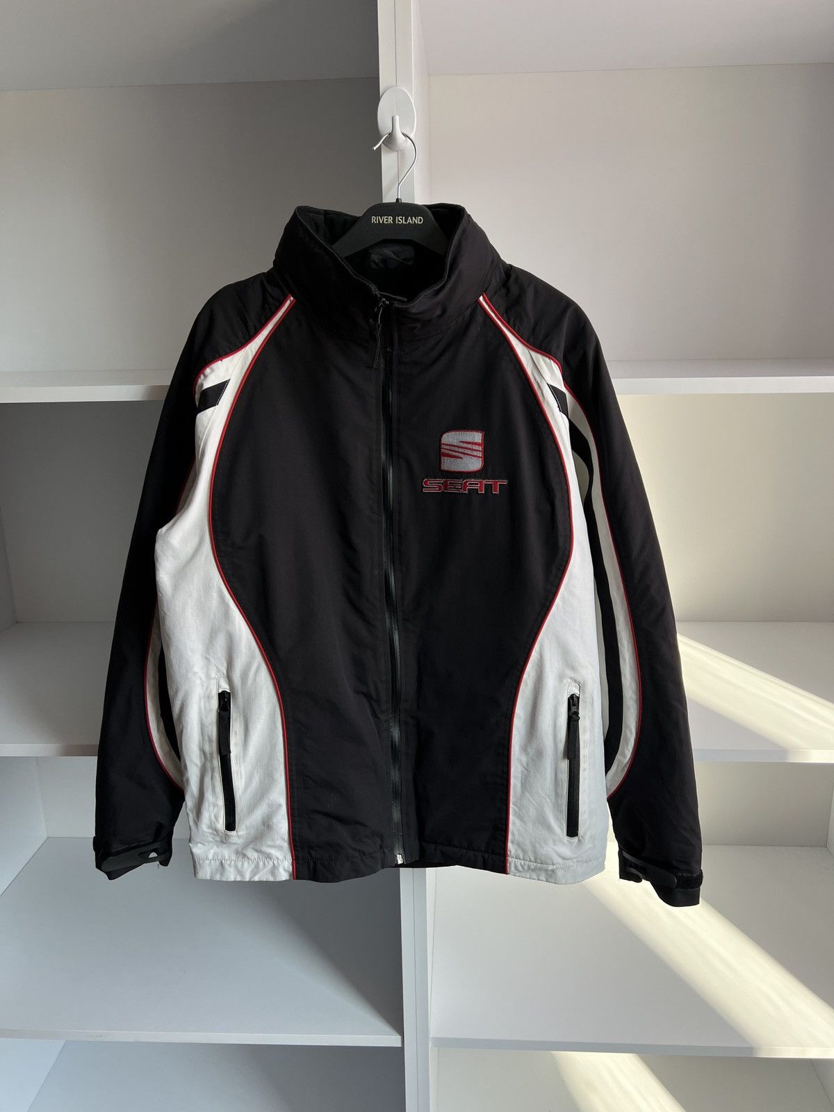 Vintage Vintage Seat Big Logo Racing Jacket ( Condition 7/10) Size US L / EU 52-54 / 3 - 2 Thumbnail