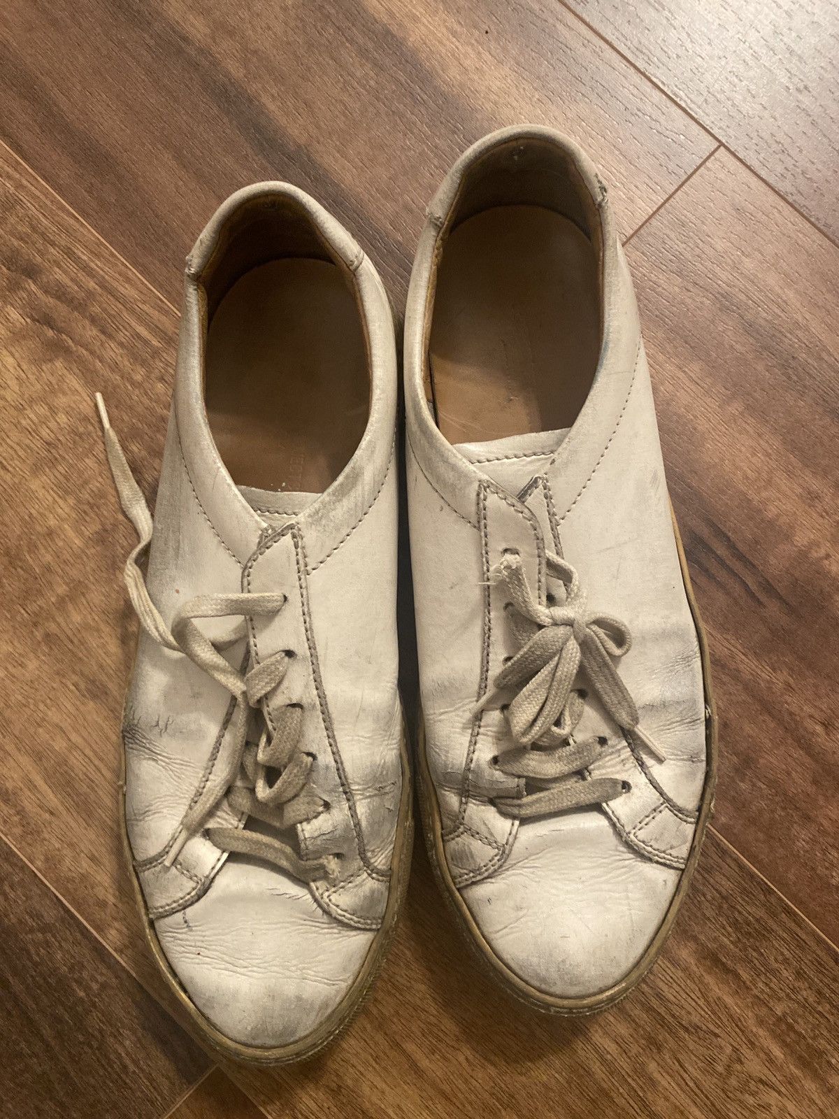 Common Projects Common Projects White Leather Size 41 Size US 9.5 / EU 42-43 - 2 Thumbnail