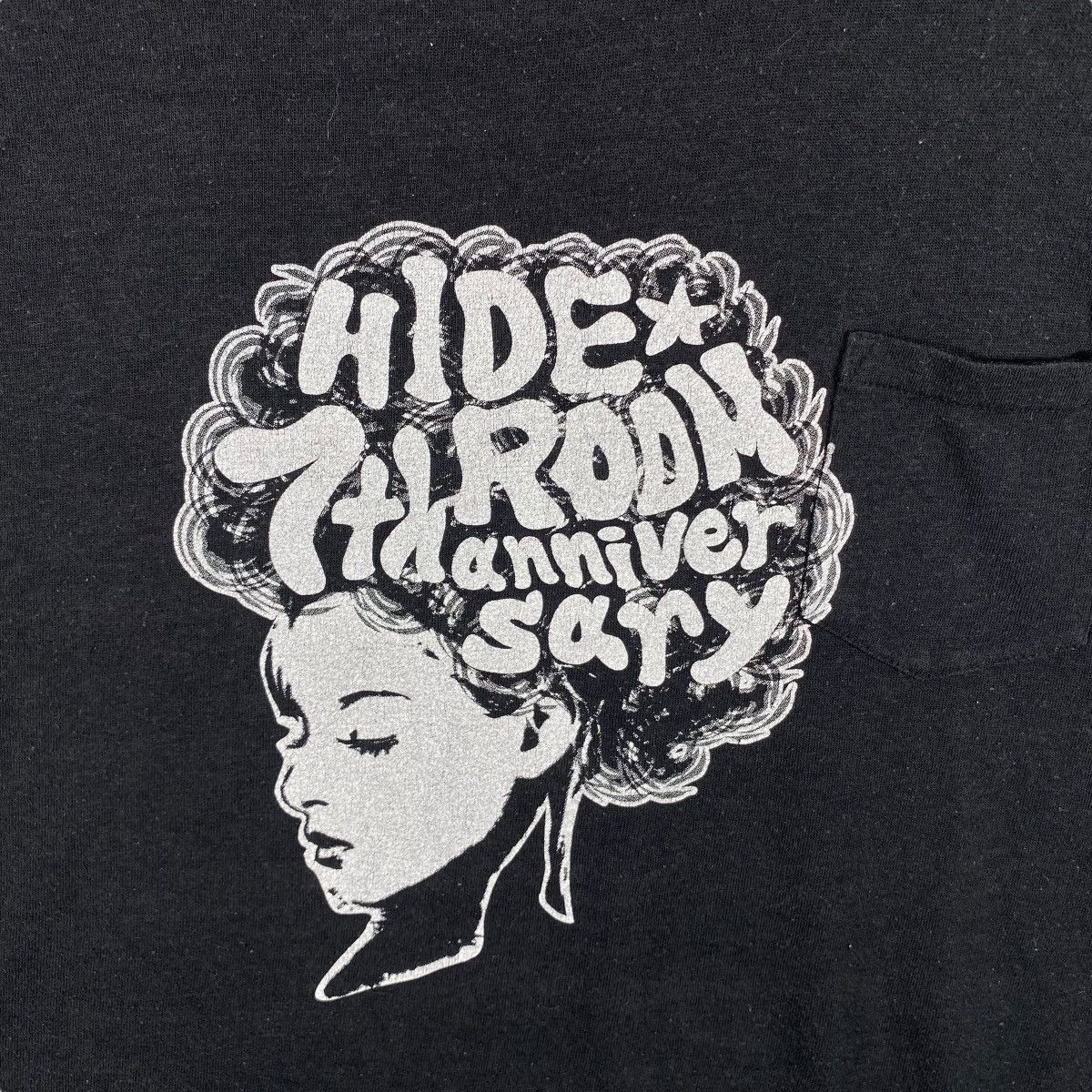 Japanese Brand HIDE ROOM 7th Anniversary Graphic Tee Shirt Medium Size Size US M / EU 48-50 / 2 - 2 Thumbnail