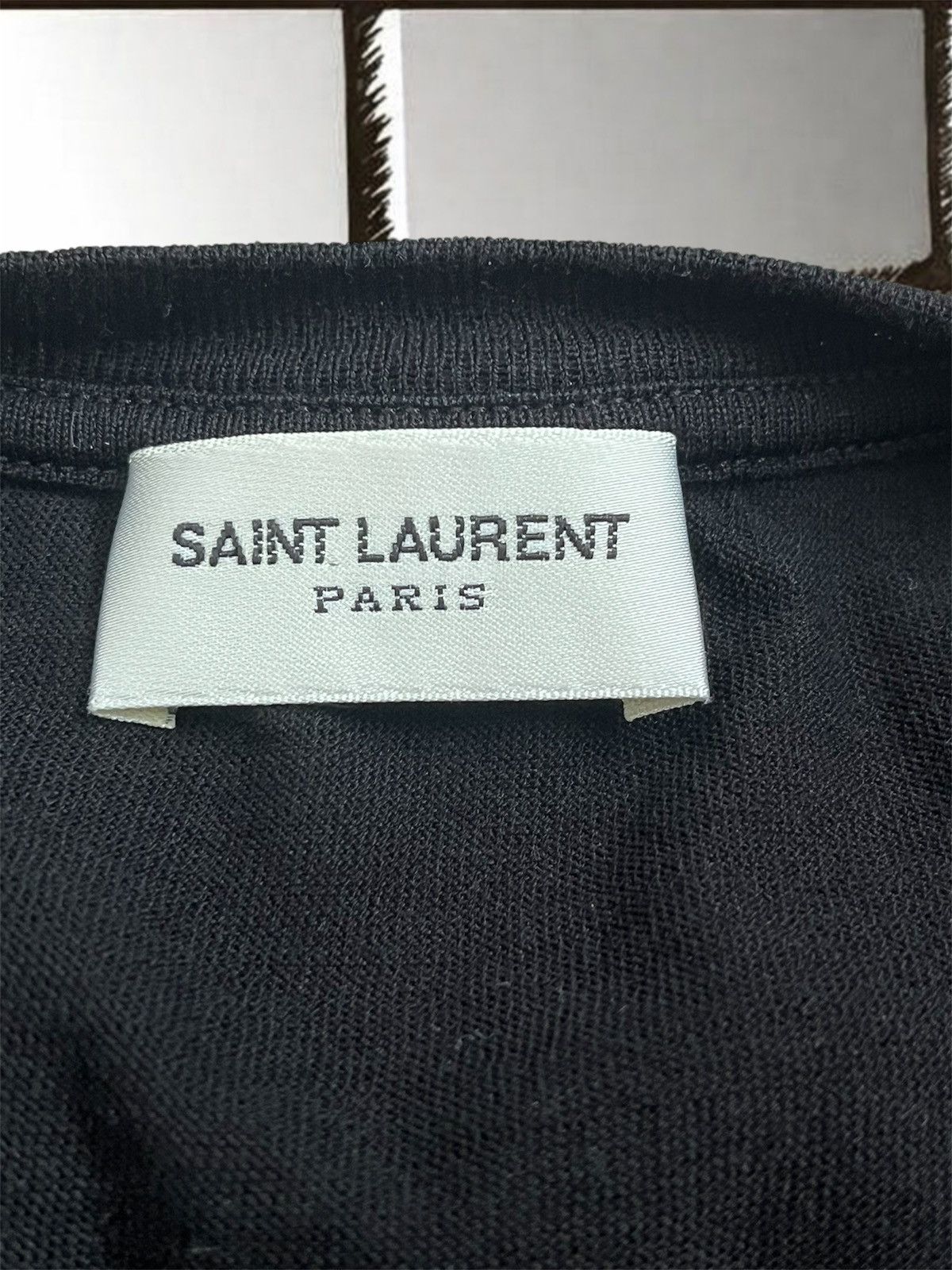 Saint Laurent Paris Saint Laurent Paris rockstar graphic tee Size US M / EU 48-50 / 2 - 4 Thumbnail