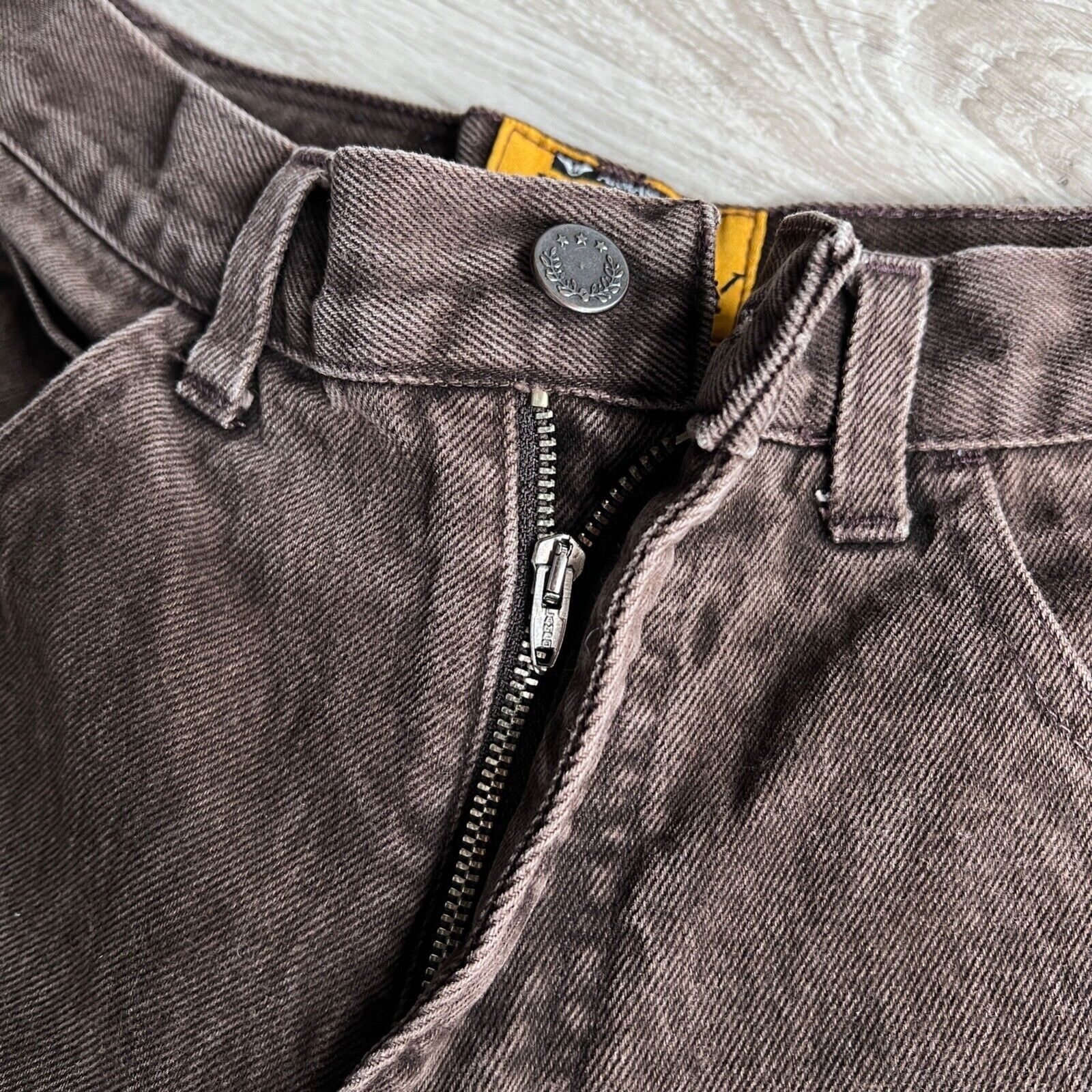 Armani Armani Jeans Blues Factory Vintage Brown Denim Jeans 8728AC Size 27" / US 4 / IT 40 - 5 Thumbnail