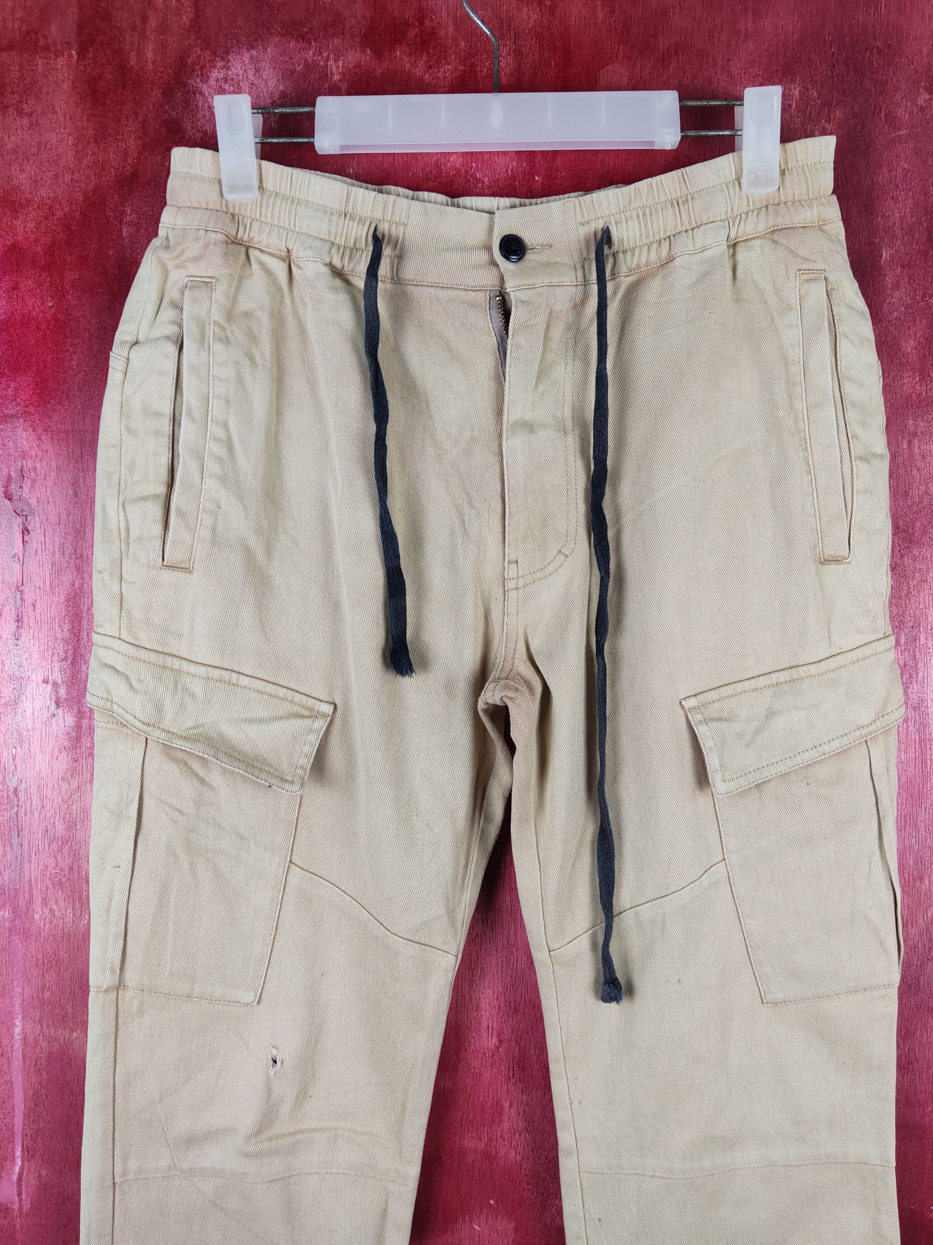 Airwalk Airwalk Brown Multipocket Tactical Cargo Pants #S2319 Size US 30 / EU 46 - 2 Thumbnail