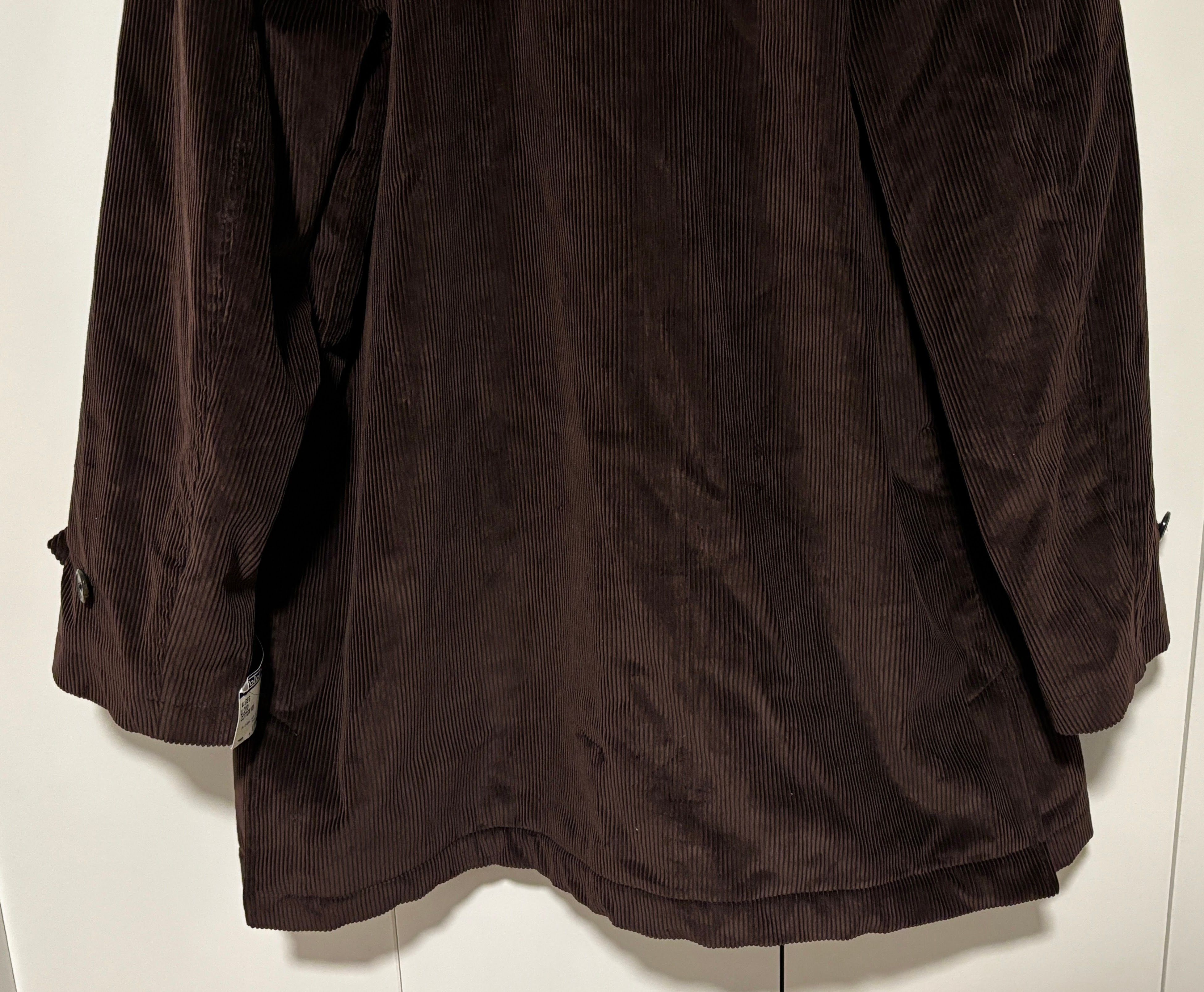 Polo Ralph Lauren BNWT Corneliani Brown Corduroy Overcoat/ Jacket XL-XXL Size US XXL / EU 58 / 5 - 9 Thumbnail