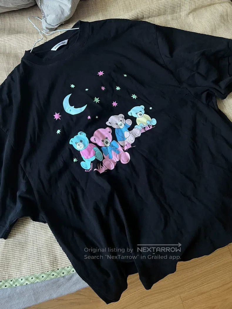 Balenciaga Balenciaga Four Little Bears T-Shirt Size US L / EU 52-54 / 3 - 1 Thumbnail