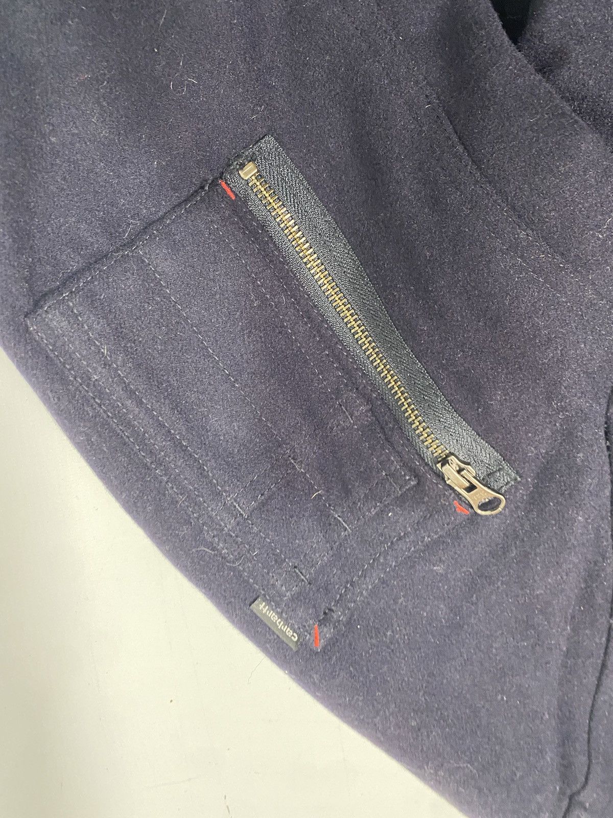 Carhartt Wip Perry Carhartt Wip bomber jacket size XL blue with zip used Size US XL / EU 56 / 4 - 3 Thumbnail