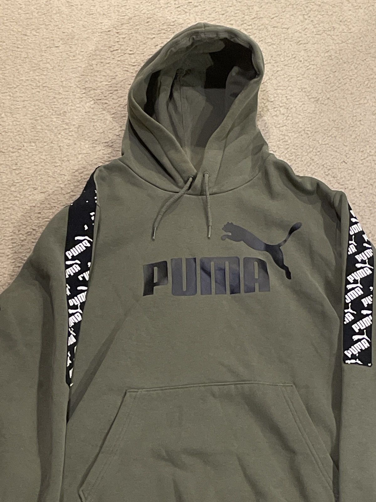 Puma Vintage Y2K Puma Hoodie Size US M / EU 48-50 / 2 - 1 Thumbnail