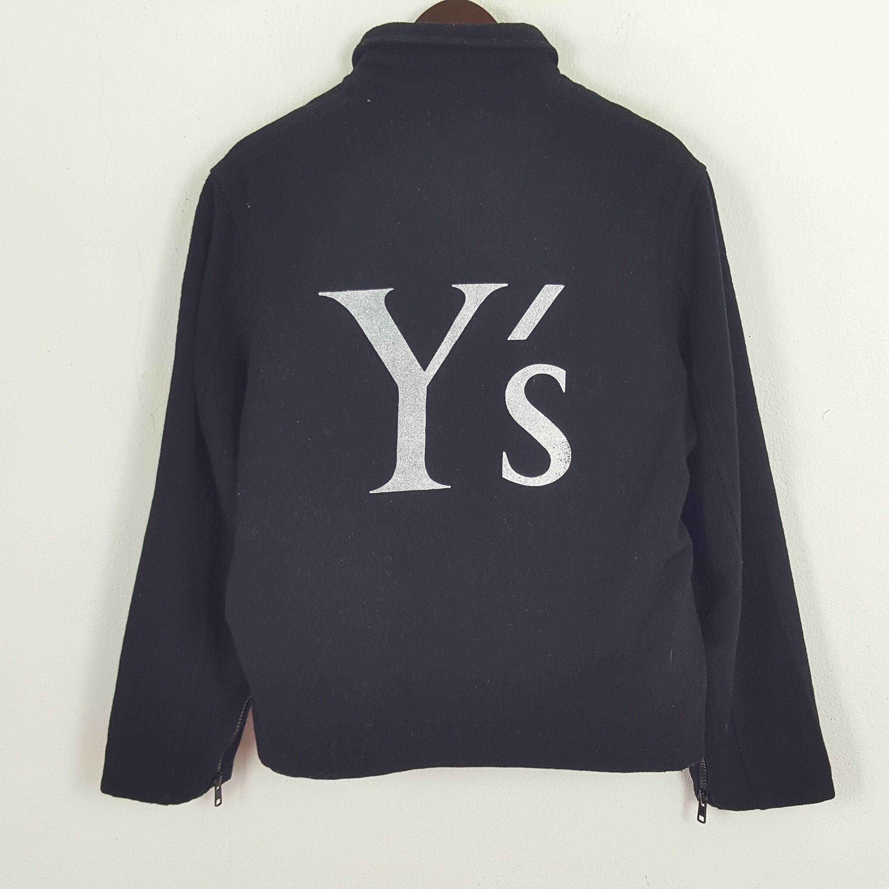 Japanese Brand × Y's for Men × Yohji Yamamoto Vintage Y's Men by Yohji Yamamoto Custom Art Logo Jacket Size US M / EU 48-50 / 2 - 1 Thumbnail