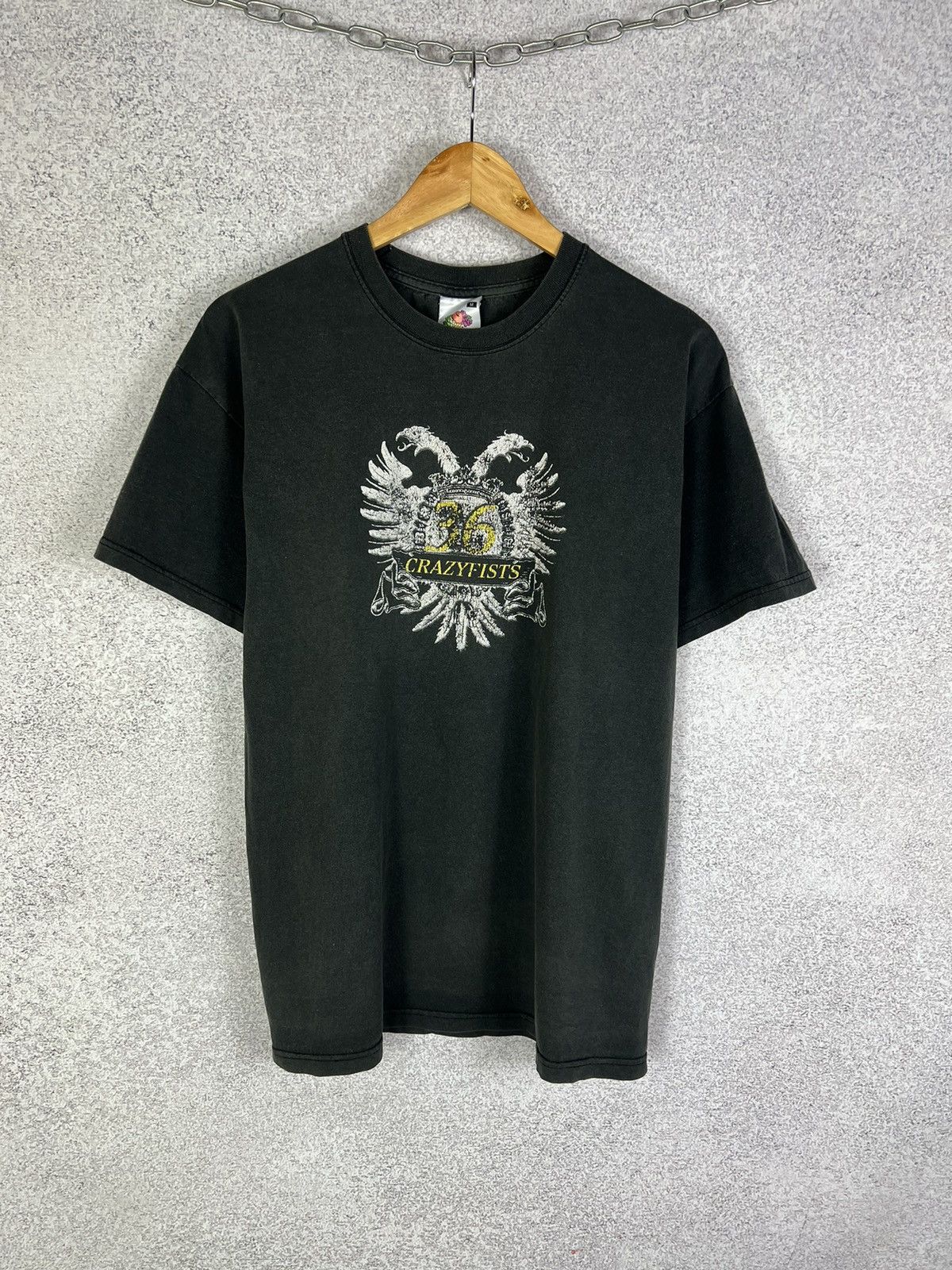 Band Tees Vintage Crazyfists 36 Metal Rock Band T-Shirt Size US M / EU 48-50 / 2 - 1 Thumbnail