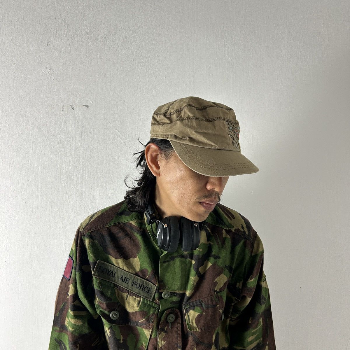Japanese Brand × Vintage 1990s Peace Project - Damaged Cap Size ONE SIZE - 4 Thumbnail
