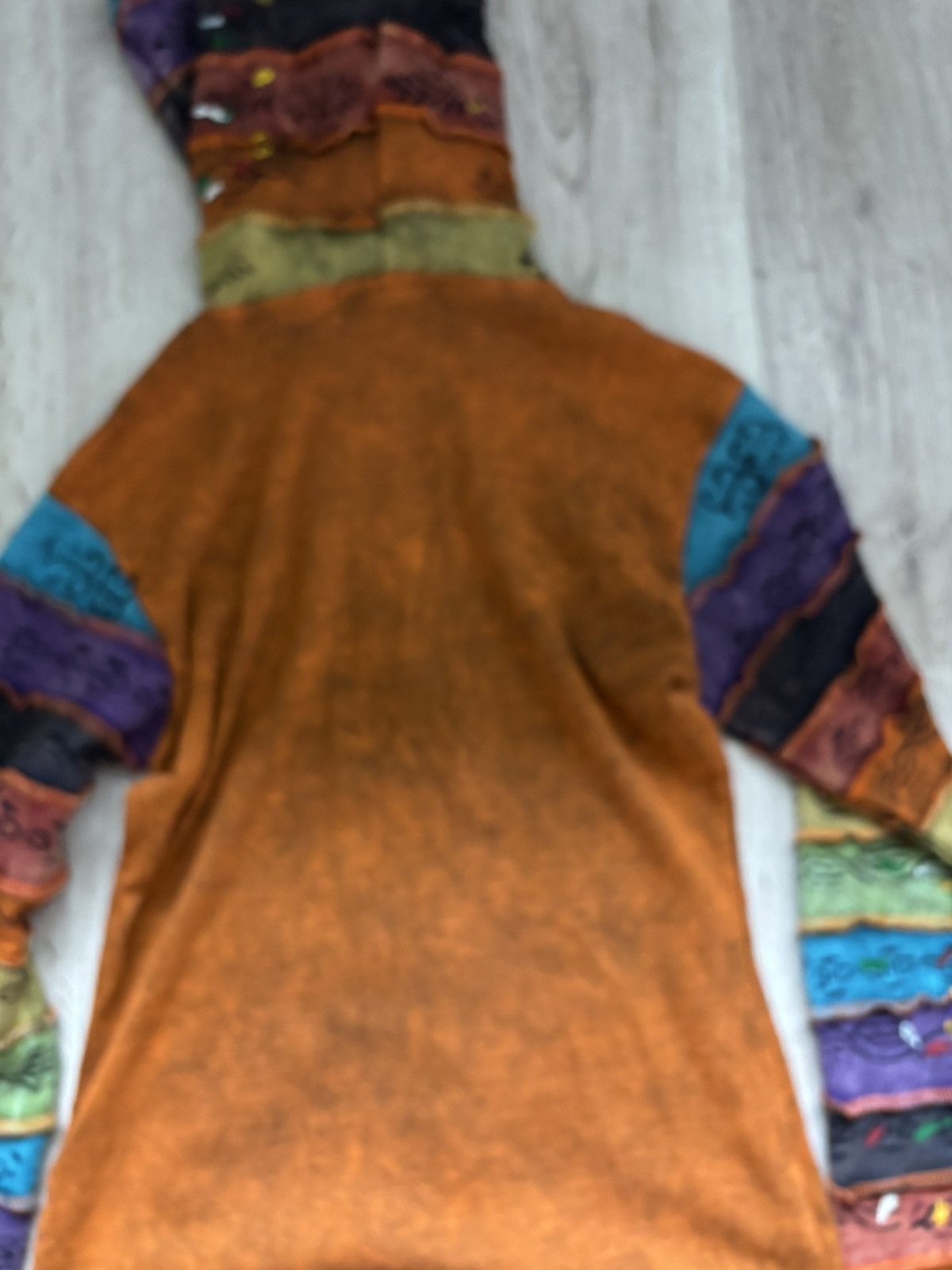 Other Ezhippie Nepal Cotton Patchwork Hoodie Festival Rainbow Size M / US 6-8 / IT 42-44 - 19 Thumbnail
