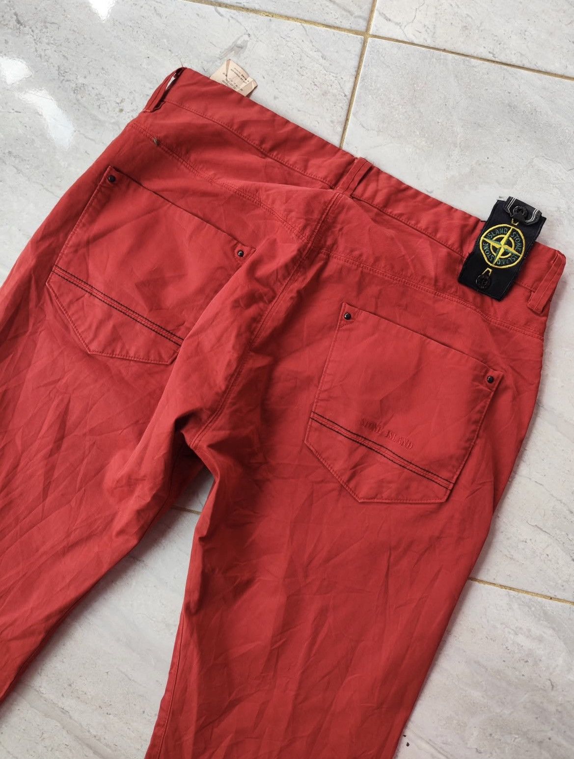 Stone Island Stone Island Pants Vintage Rare Badge Size US 30 / EU 46 - 1 Thumbnail