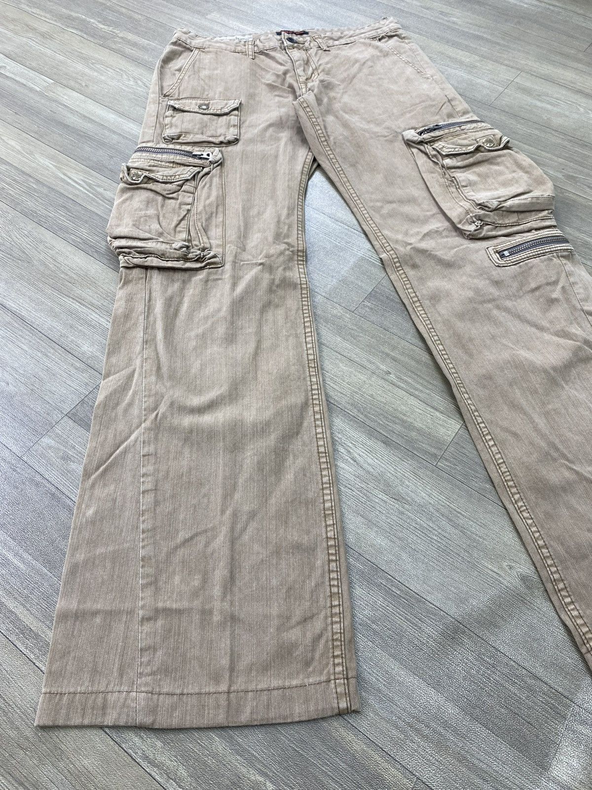 Hysteric Glamour 2000s Surplus 3D Bondage Punk Lgb Style Flared Pants Y2K Size US 28 / EU 44 - 2 Thumbnail