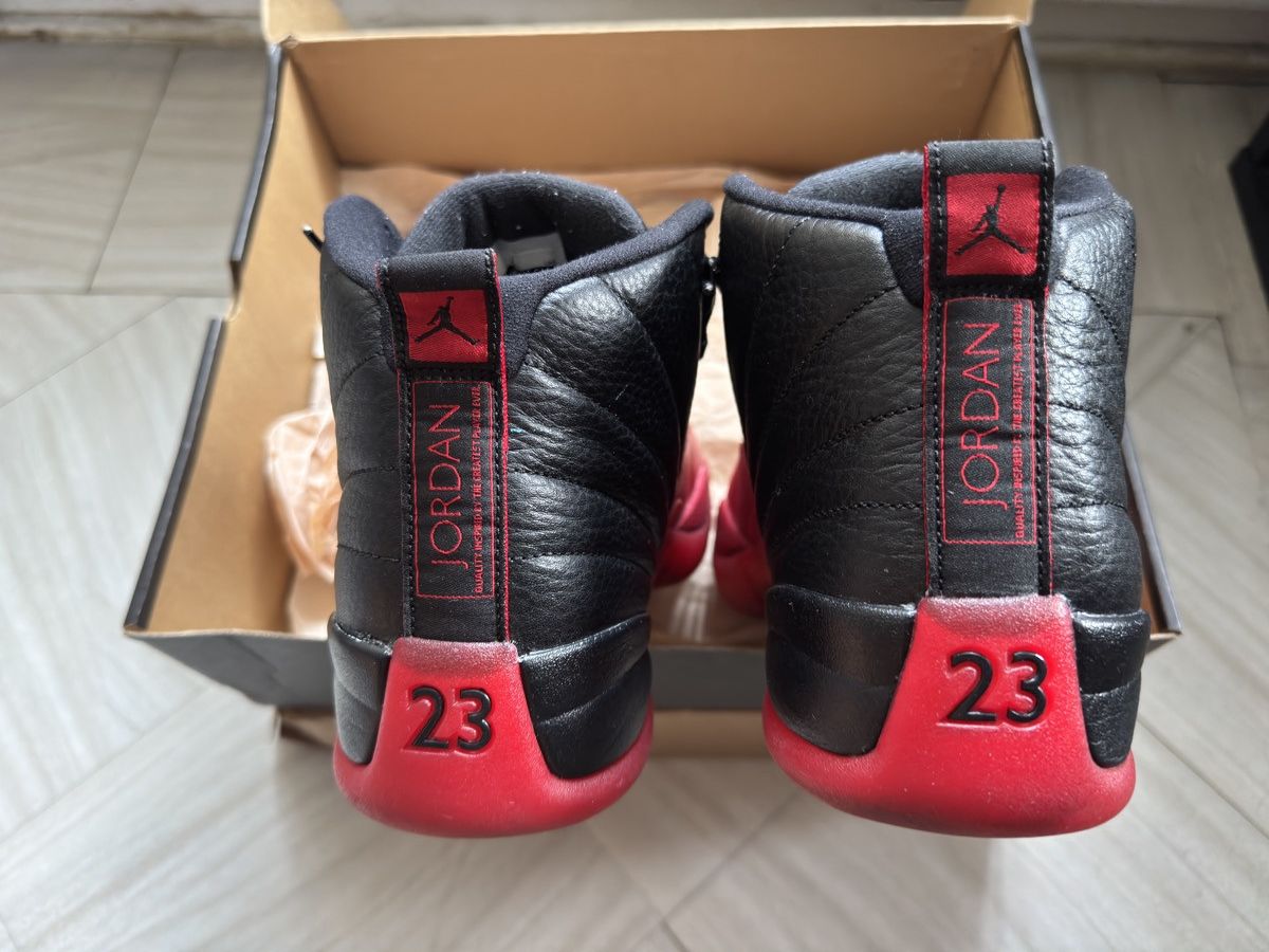 Jordan Brand × Nike Jordan 12 Flu Game Size US 11 / EU 44 - 3 Thumbnail