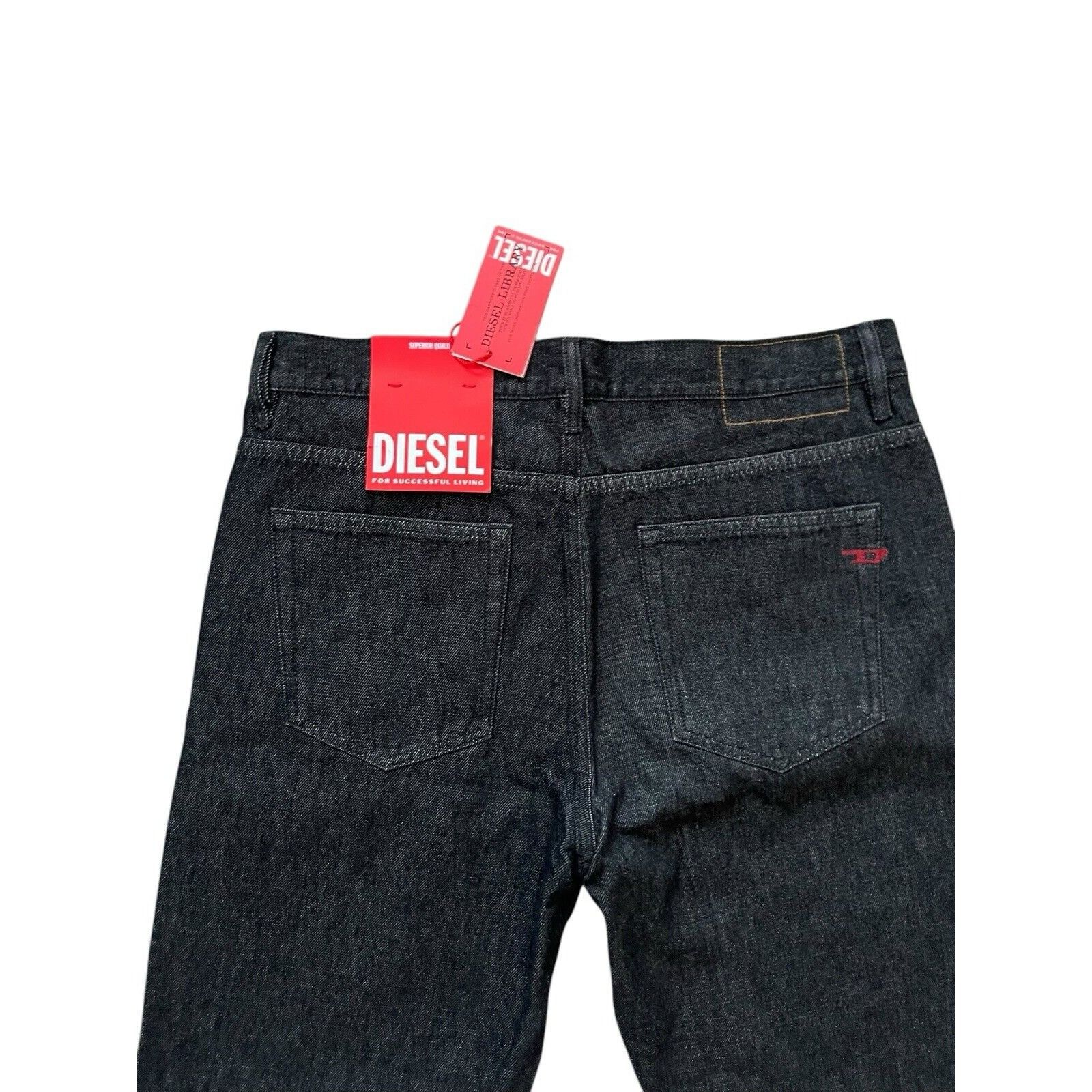 Diesel Diesel Mens Viker Straight Jeans Z9C34 Black $195 Size 31/32 Size US 31 - 5 Thumbnail