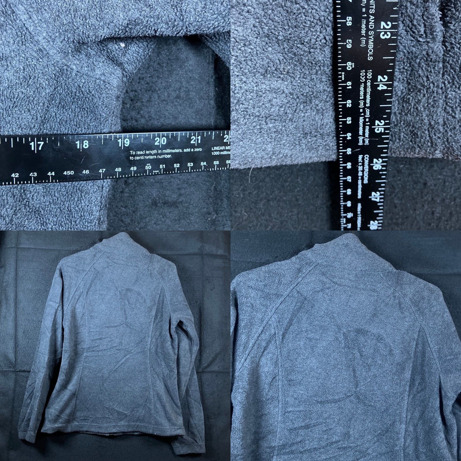 Vintage Columbia Womens Jacket Charcoal Fleece Full Zip Long Sleeve Zipped Pockets M Size M / US 6-8 / IT 42-44 - 8 Thumbnail