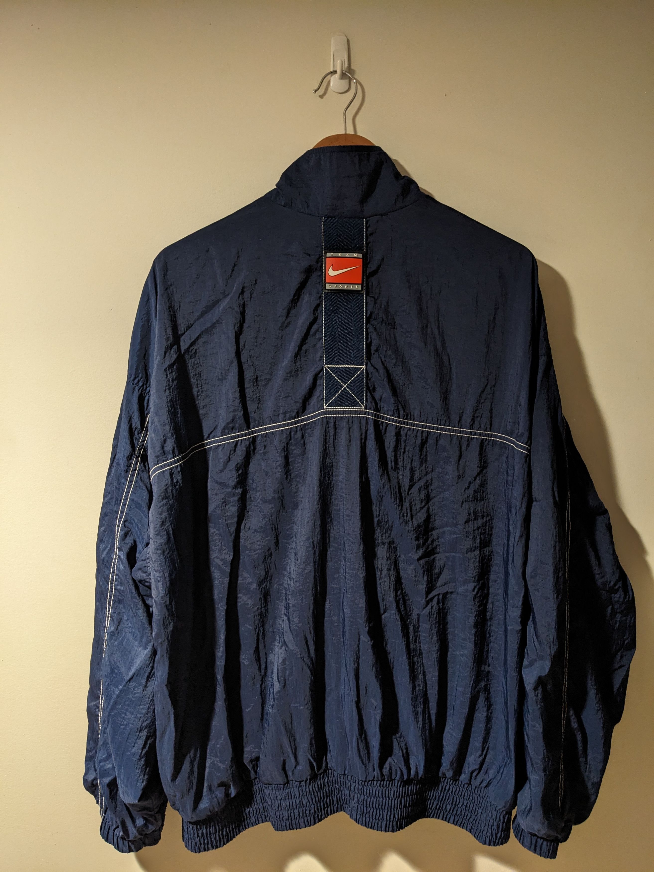 Nike × Vintage Vintage Y2K Penn State University Nike Windbreaker Jacket Size US L / EU 52-54 / 3 - 6 Thumbnail