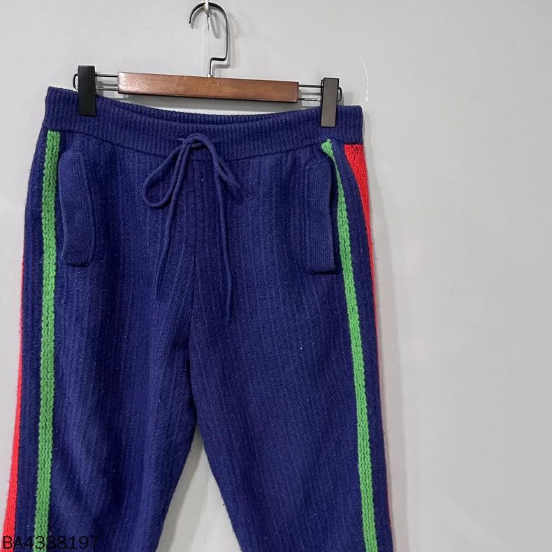 Gucci Gucci Red and green striped thick trousers 2502-Nextarrow Size US 32 / EU 48 - 3 Thumbnail