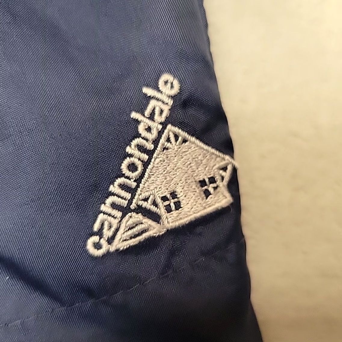 Etro VTG Cannondale Track Pants Mens L Blue Nylon Windbreaker Zip Leg 90s Retro Sports USA Mens Size US 33 - 4 Thumbnail