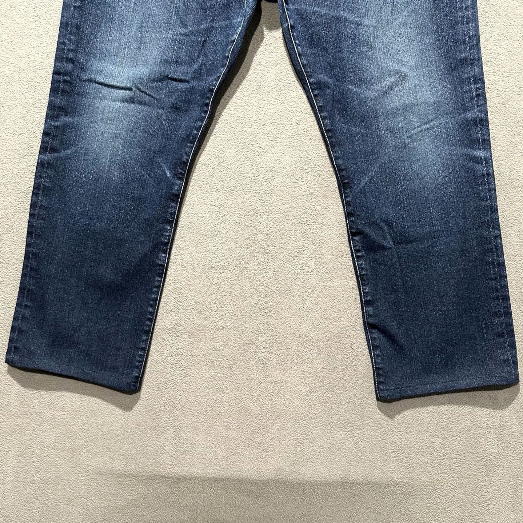 Denime AG Adriano Goldschmied The Graduate Jeans Men 38 39x27 Blue Denim Tailored Size US 38 / EU 54 - 5 Thumbnail
