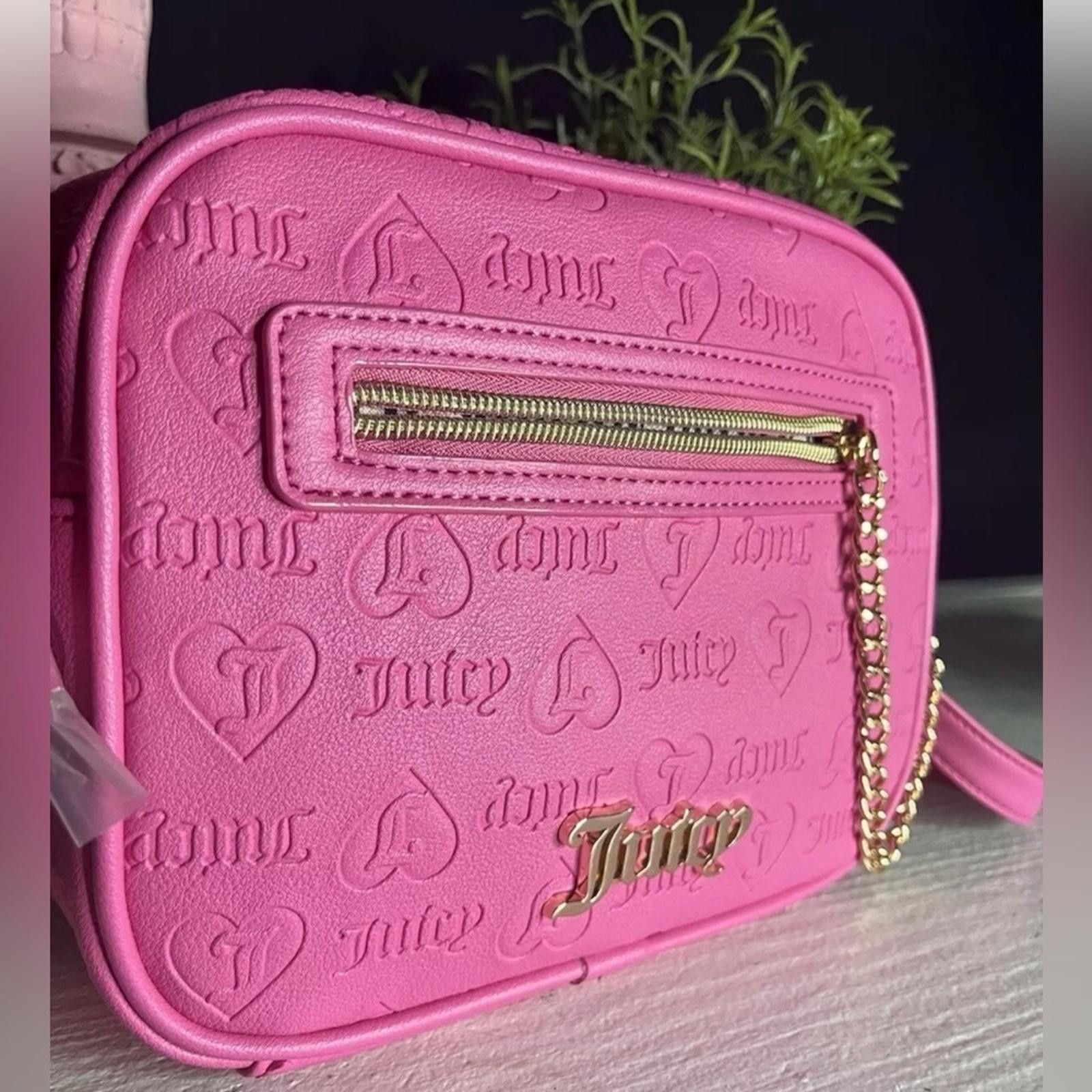 Juicy Couture Juicy Couture Chain Up Camera Crossbody Pink Purse​​ Size ONE SIZE - 2 Thumbnail