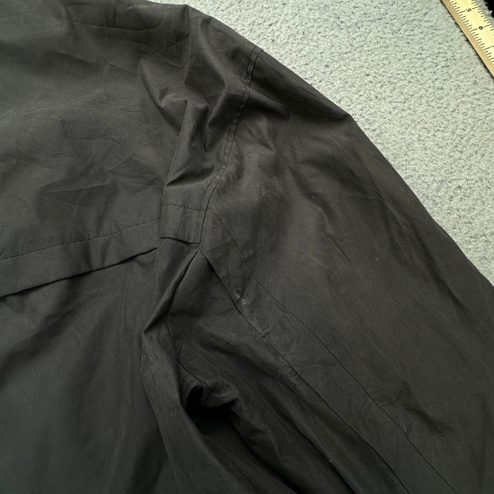 Other Sanyo New York Trench Coat Overcoat Mens Large Poly Nylon Size US L / EU 52-54 / 3 - 8 Thumbnail