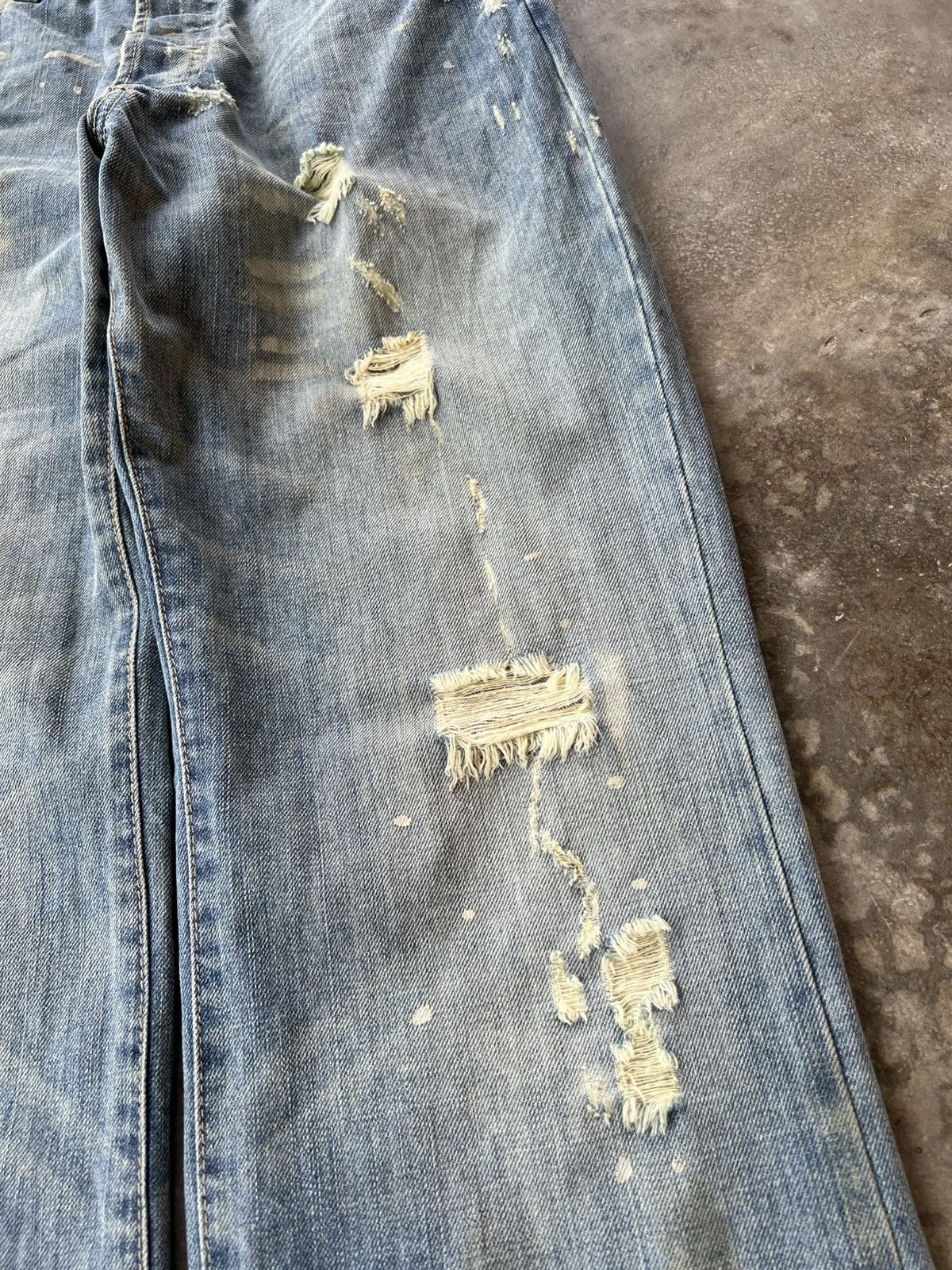 Abercrombie & Fitch × If Six Was Nine × Japanese Brand 💥Flare💥Vintage Abercrombie & Fitch Distress Jean Size US 31 - 6 Thumbnail