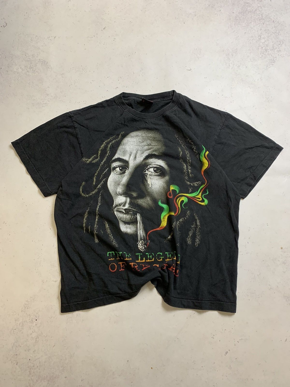 Bob Marley × Vintage Vintage Bob Marley Reggie Legend Promo Tee L Size US L / EU 52-54 / 3 - 1 Thumbnail