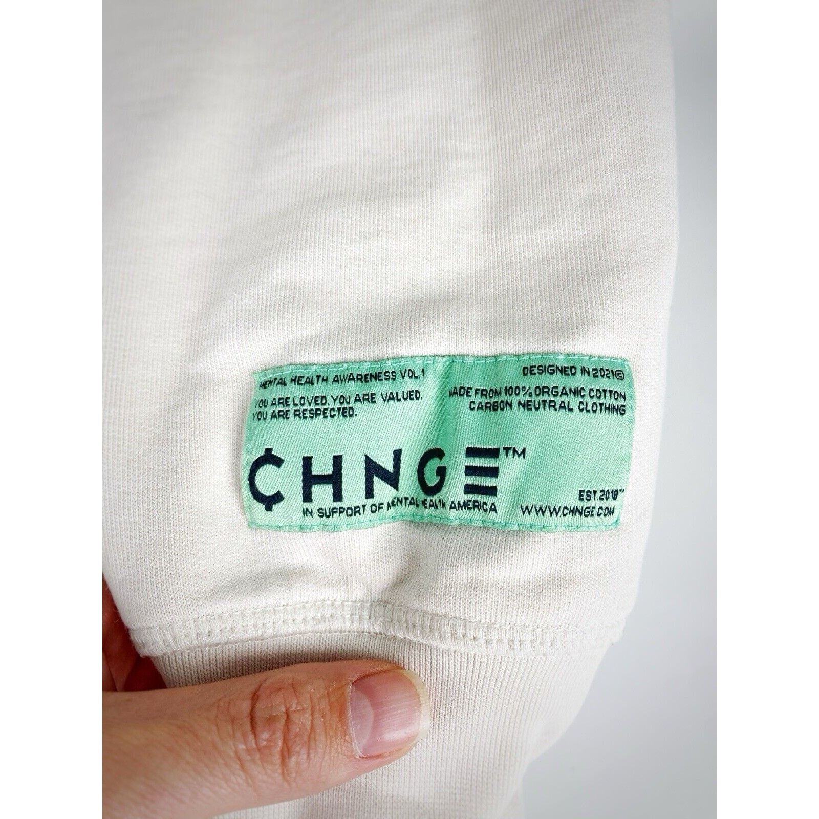 CHNGE CHNGE X MHA You Are Loved Hoodie Sweatshirt Floral Boho Sz S Size US S / EU 44-46 / 1 - 3 Thumbnail