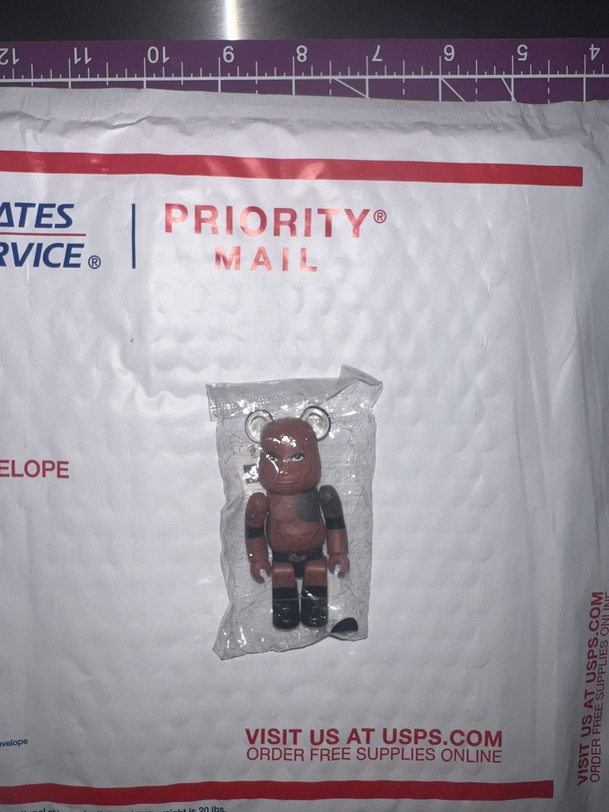 Medicom Toy Bearbrick 100%- Lot of 5: Beetlejuice, The Rock, Marvel, etc Size ONE SIZE - 3 Thumbnail