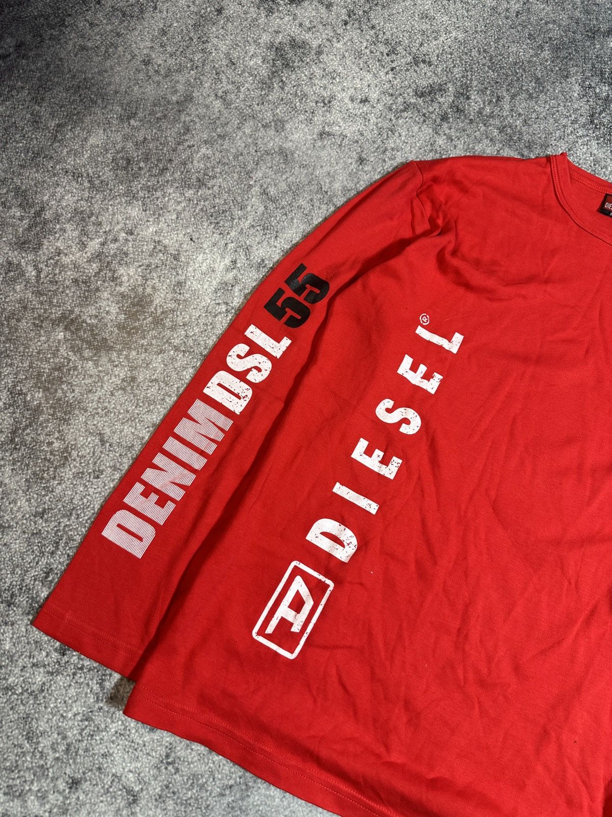 Diesel × Vintage Y2K Vintage Diesel Long Sleeve Streetwear Rare Casual Logo L Size US L / EU 52-54 / 3 - 2 Thumbnail