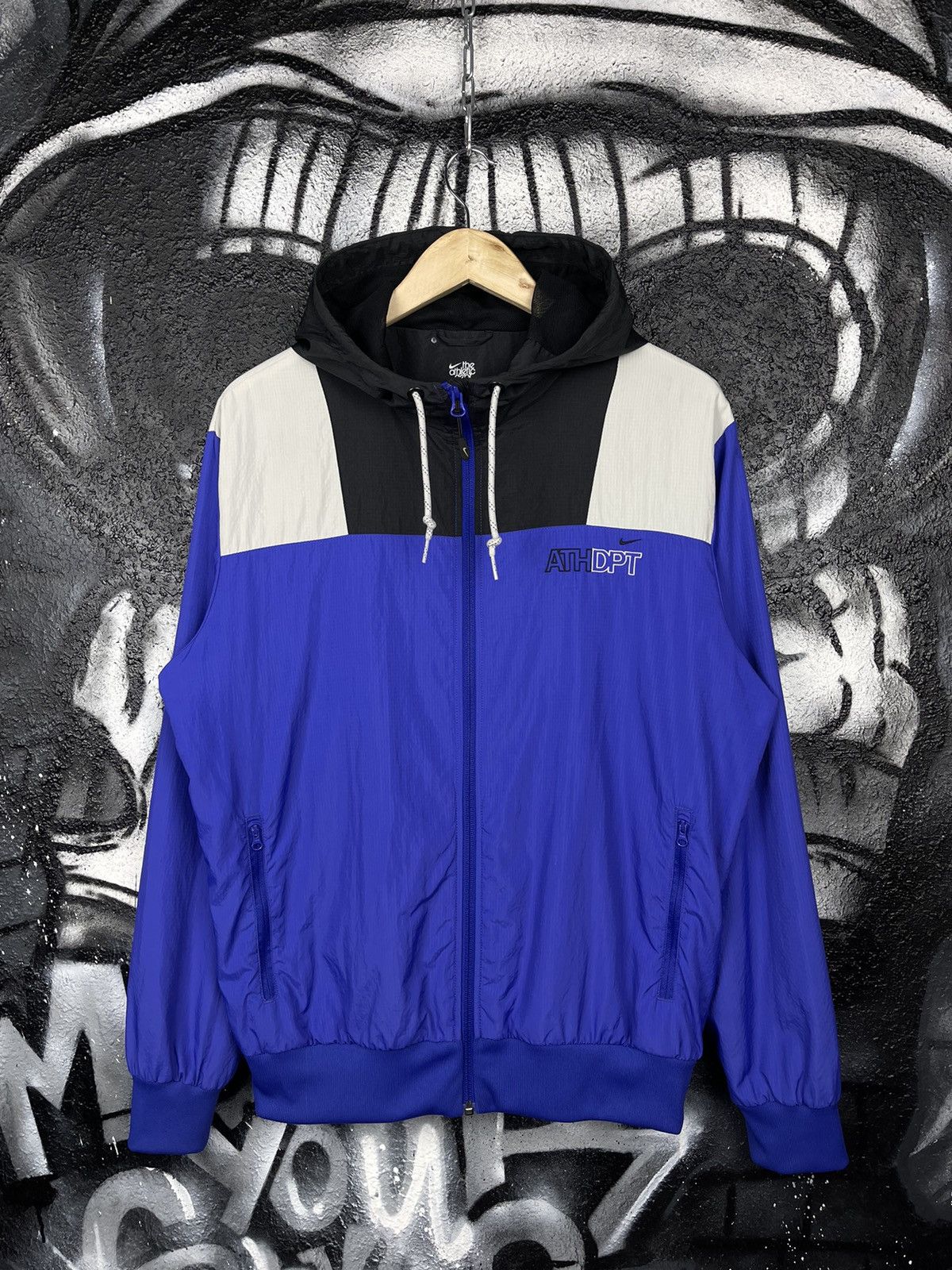 Nike Nike Athletic Depth Y2K Nylon Full Zip Light Jacket Size M Size US M / EU 48-50 / 2 - 4 Thumbnail
