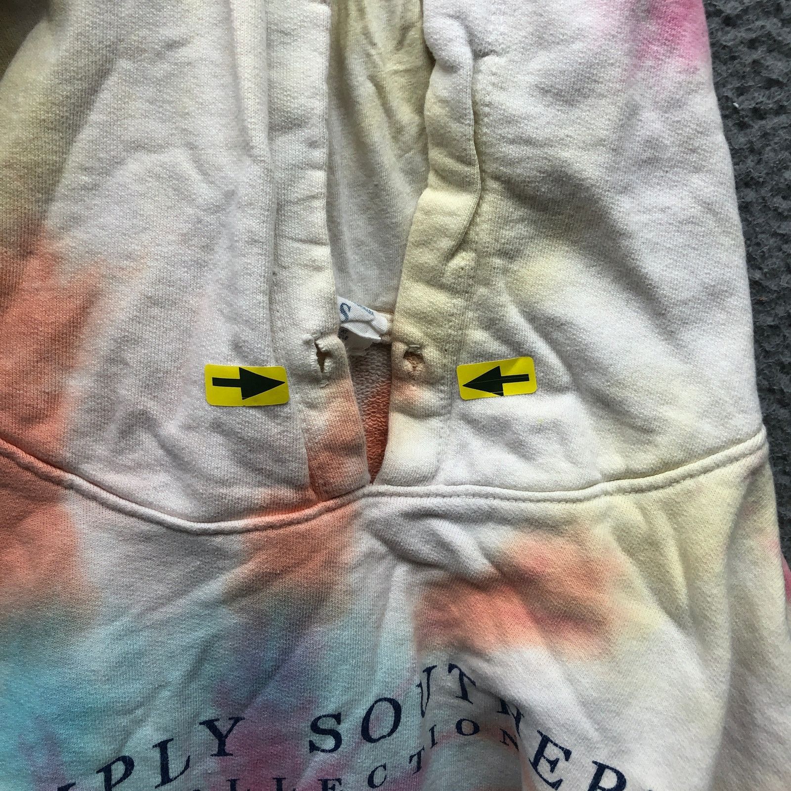 Other Simply Southern Hoodie Women Small Graphic Tie Dye Blue Pink Size S / US 4 / IT 40 - 12 Thumbnail