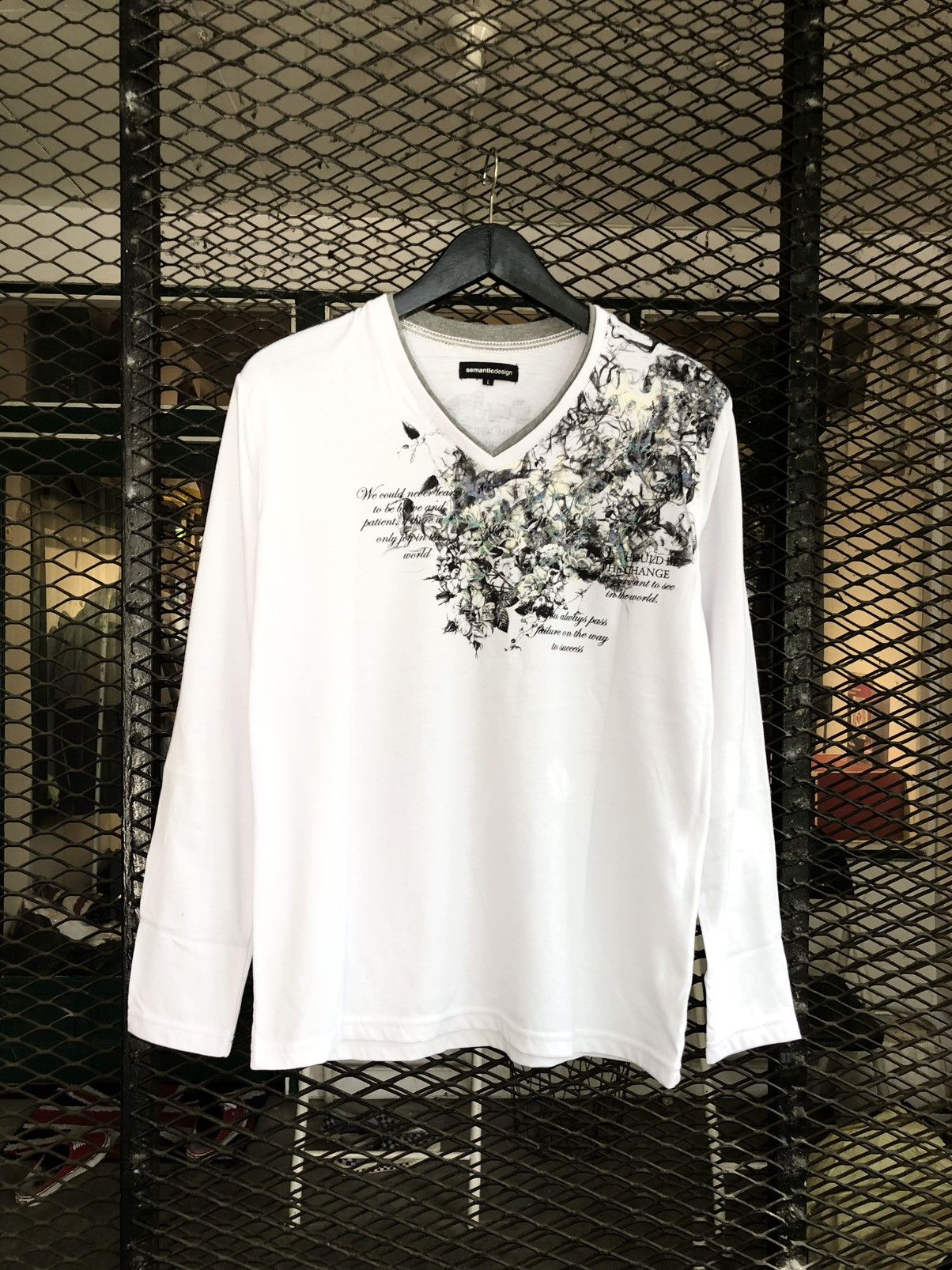 If Six Was Nine SEMANTIC DESIGN LONG SLEEVE Size US L / EU 52-54 / 3 - 1 Thumbnail