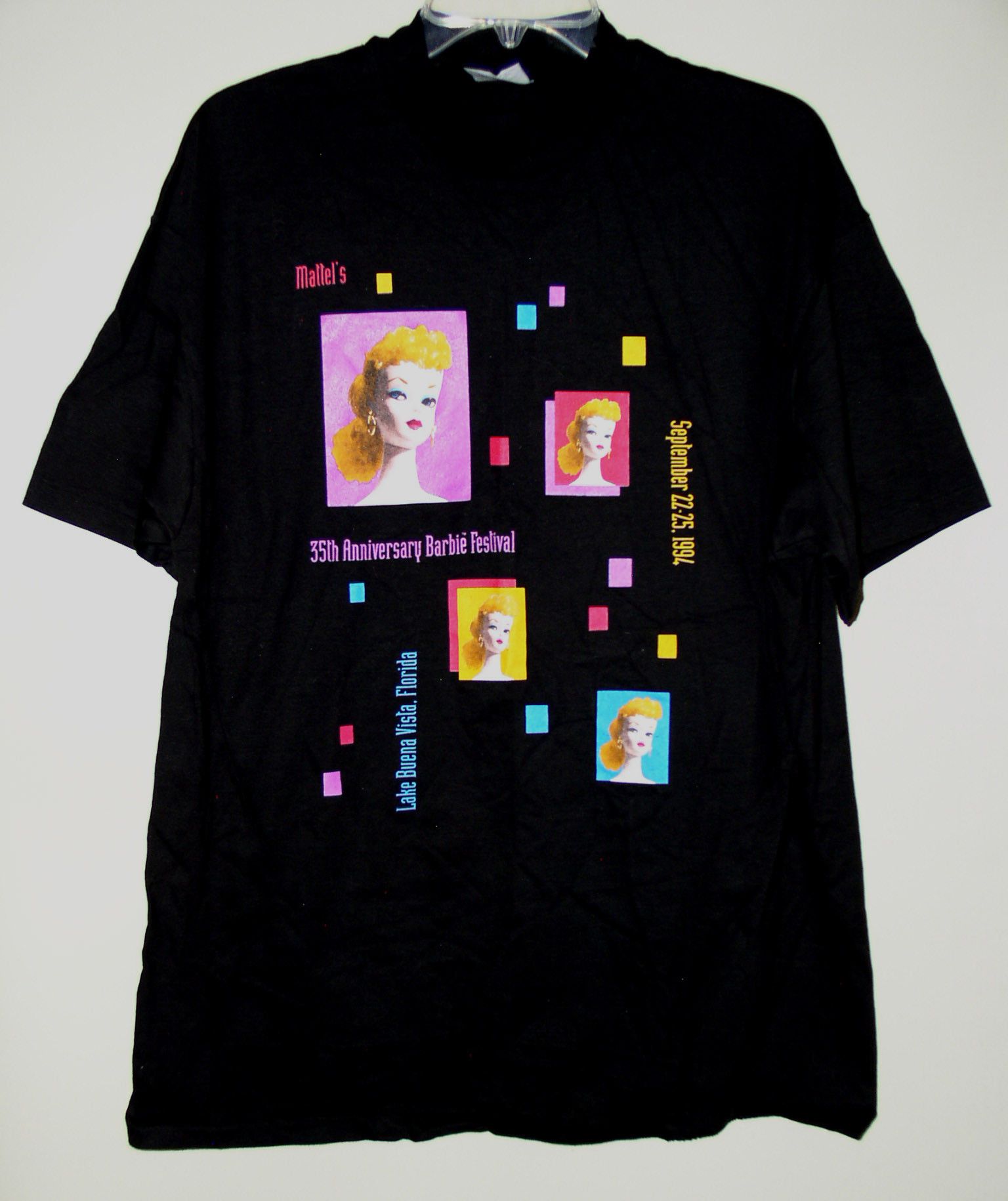 Hanes Barbie Festival Shirt Vintage 1994 Florida Single Stitched Size US L / EU 52-54 / 3 - 1 Thumbnail