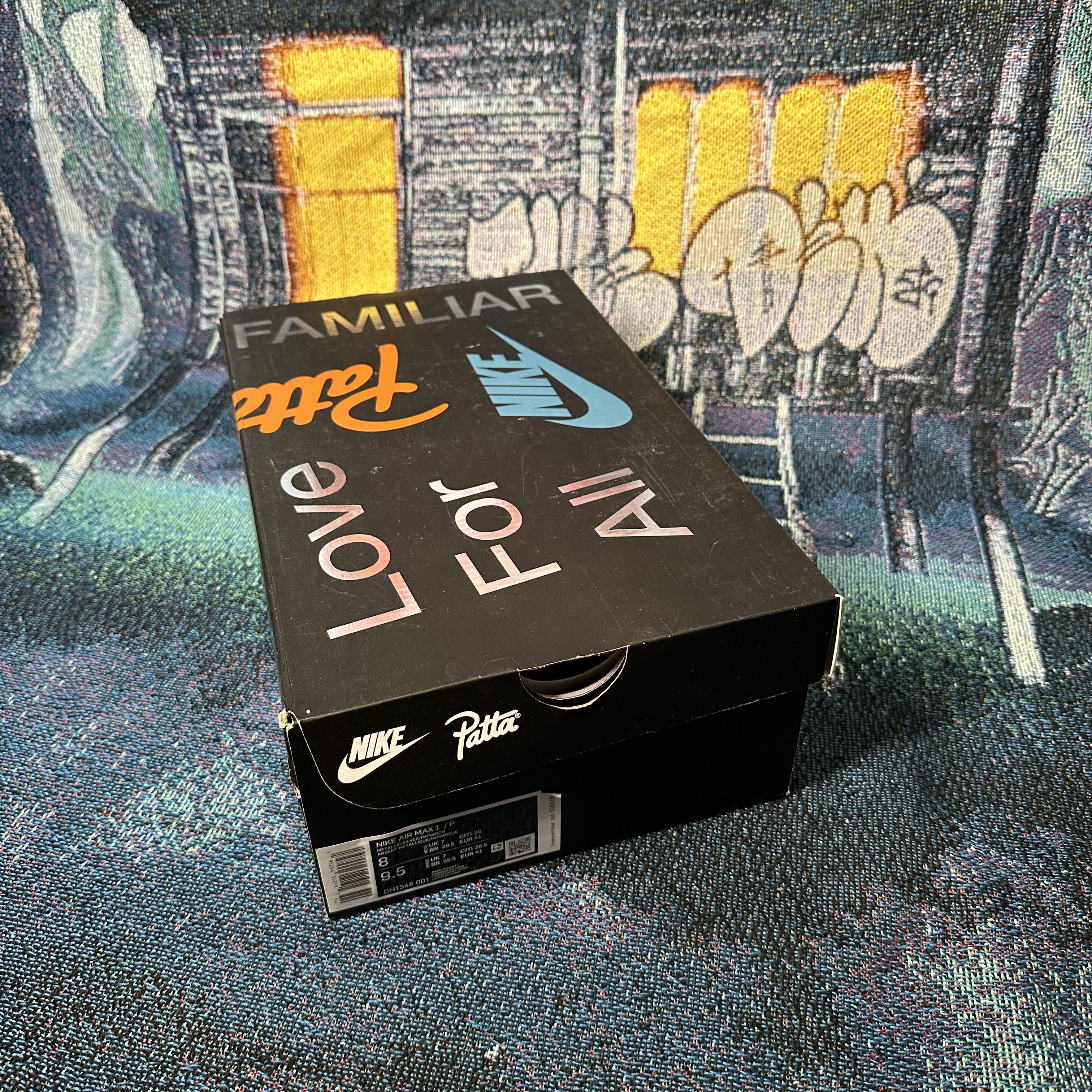 Nike × Patta Nike x Patta Air Max 1 Orange Size 8 W/ Bracelet Size US 8 / EU 41 - 11 Thumbnail