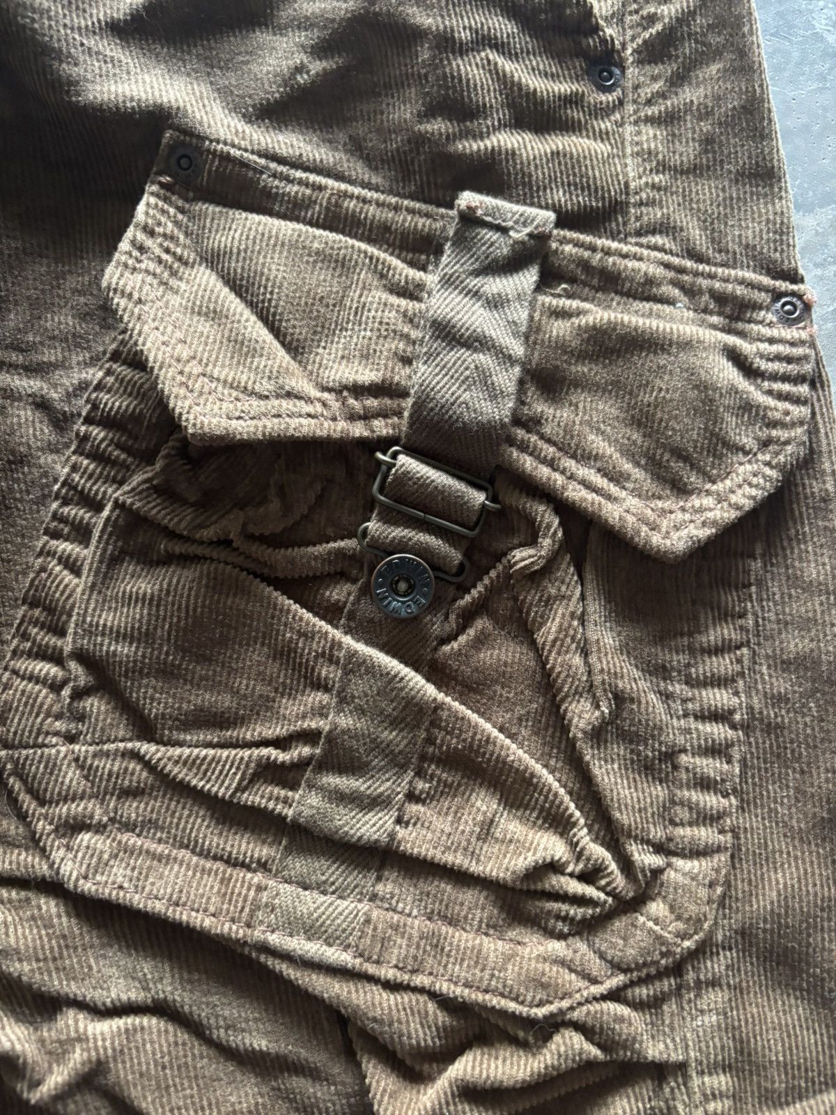 Edwin FLARE edwin vintage limited edition GOA style cargo corduroy Size US 33 - 8 Thumbnail