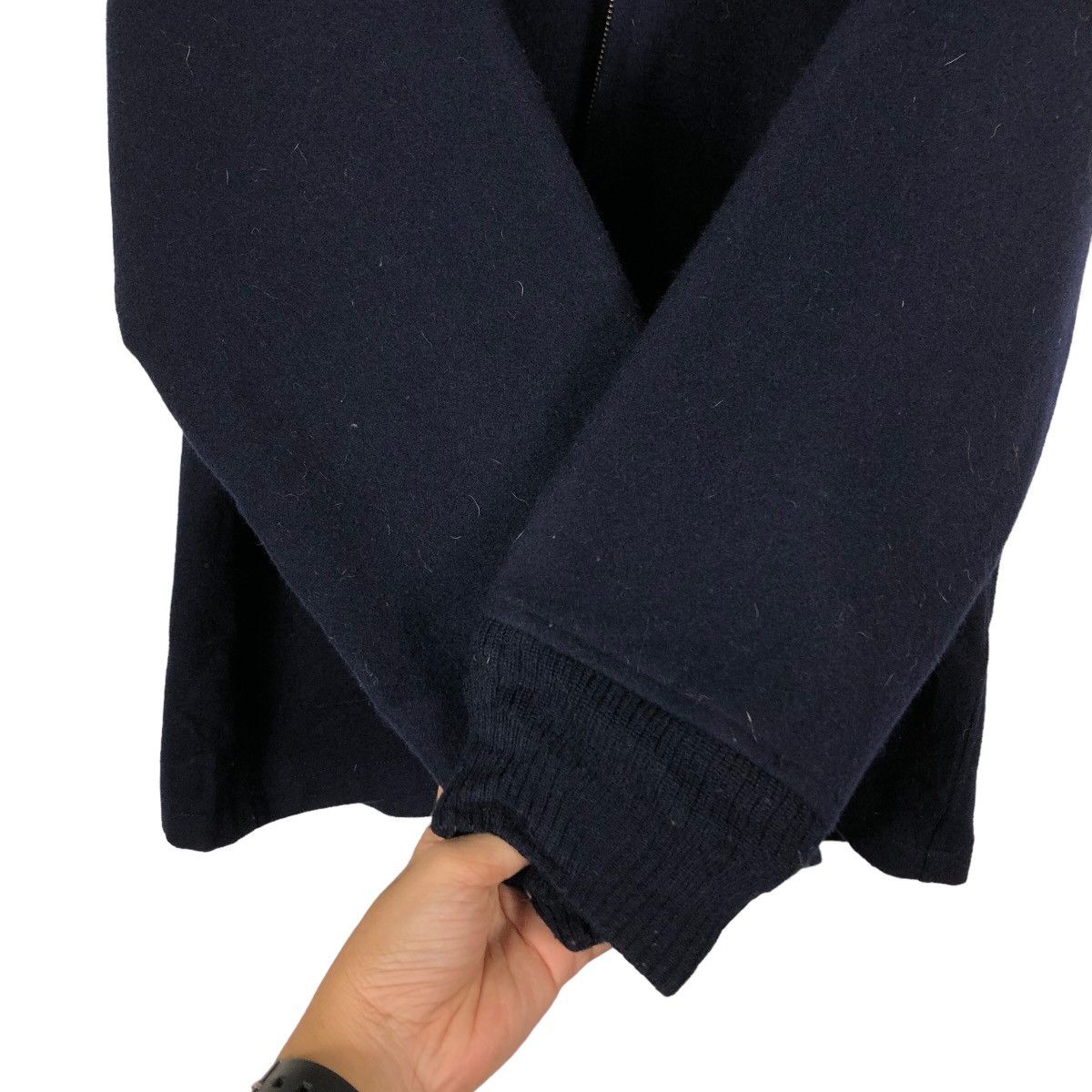 Blue Blue Japan 🔥90’s Wool Jacket Hoodie Jusciaus Inspire Blue Blue Japan Size US M / EU 48-50 / 2 - 12 Thumbnail