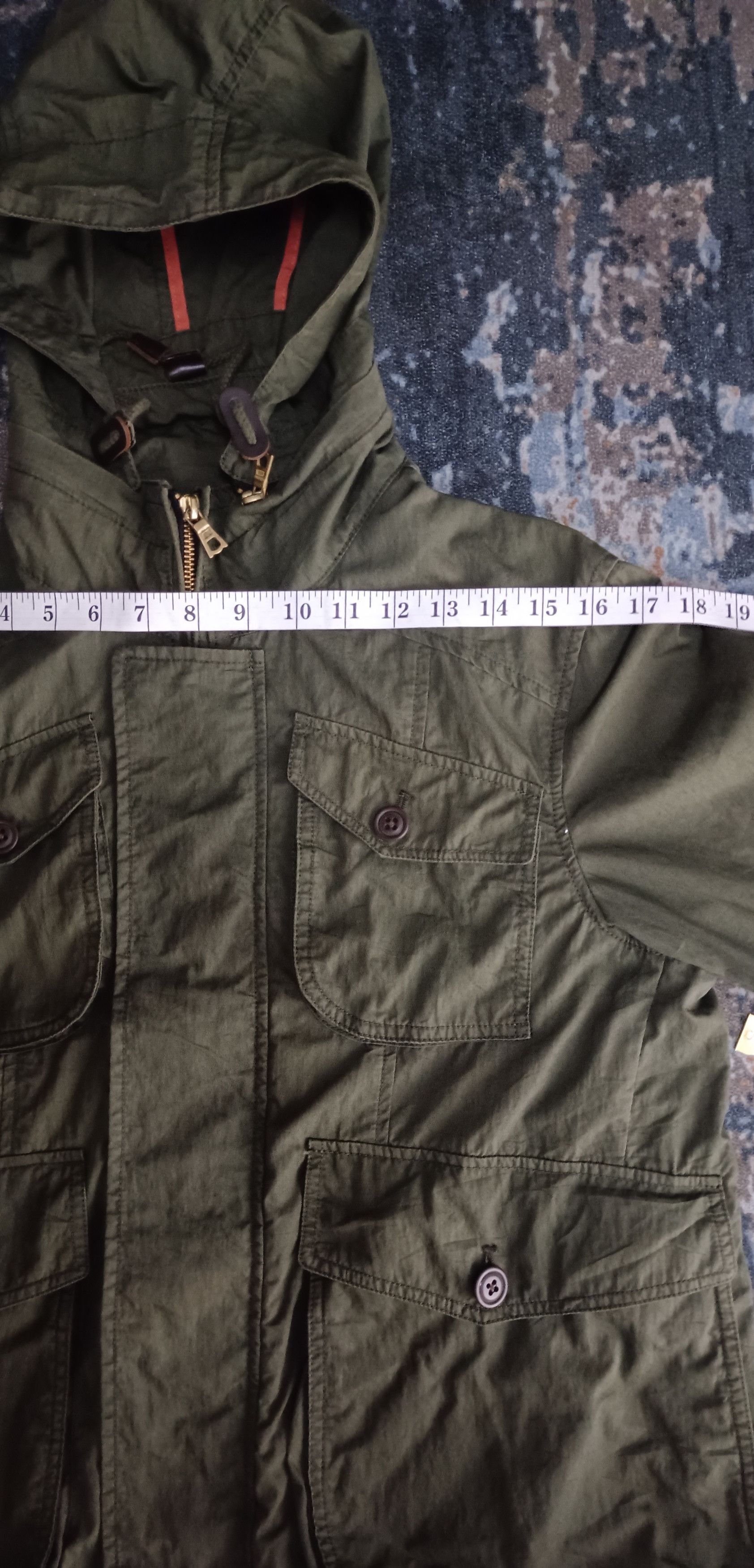 SHIPS Ships Japan Multipocket Tactical Cargo Hoodie Jacket Size US M / EU 48-50 / 2 - 16 Thumbnail