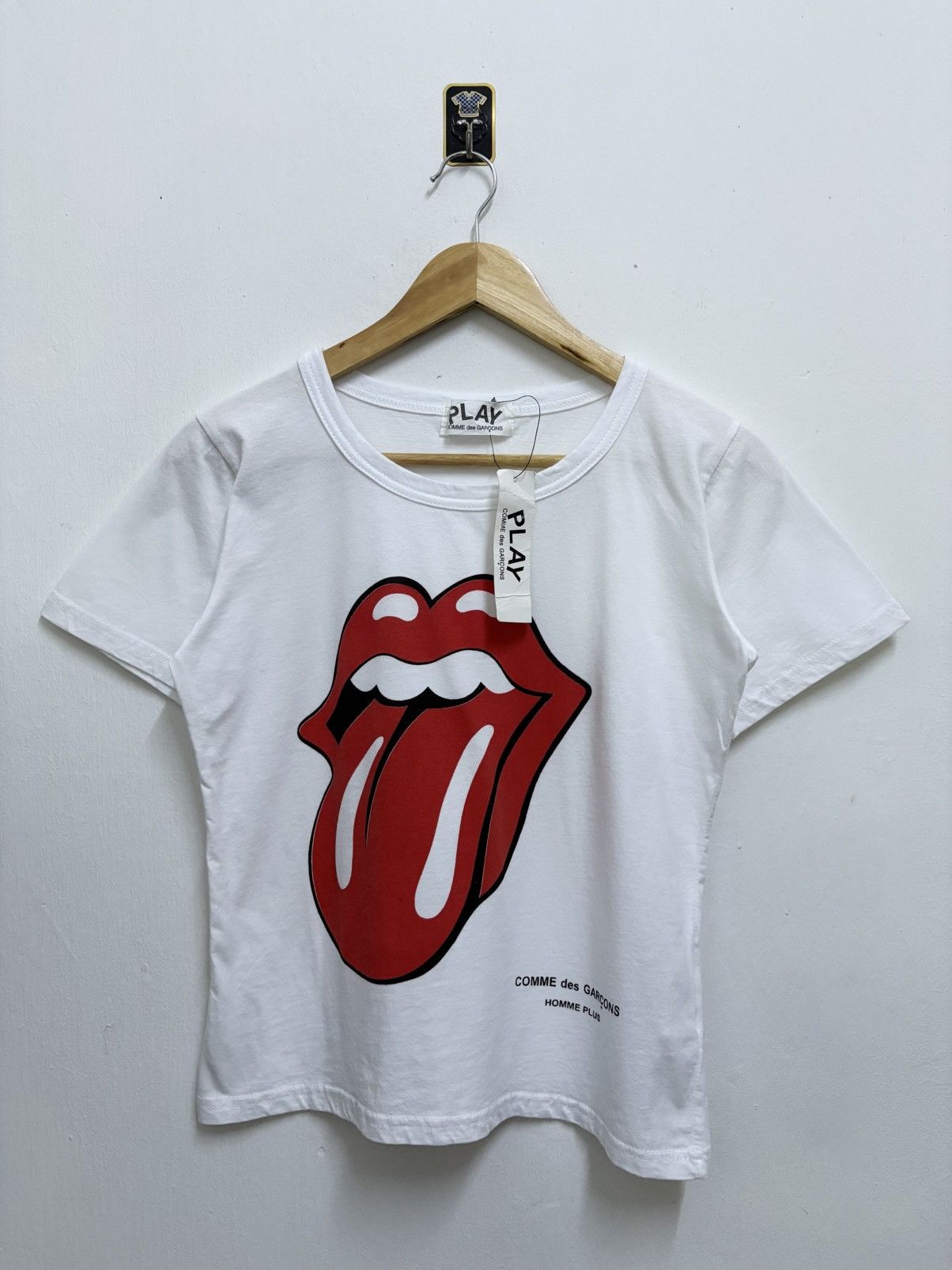 Comme des Garcons Homme Plus AD2005 Comme des Garcons x The Rolling Stones T-Shirt Size M / US 6-8 / IT 42-44 - 1 Thumbnail