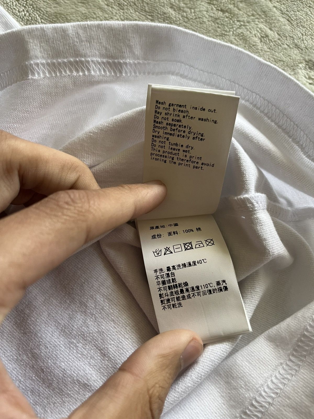 Bape Bape College Tee (SS21) Size US L / EU 52-54 / 3 - 7 Thumbnail