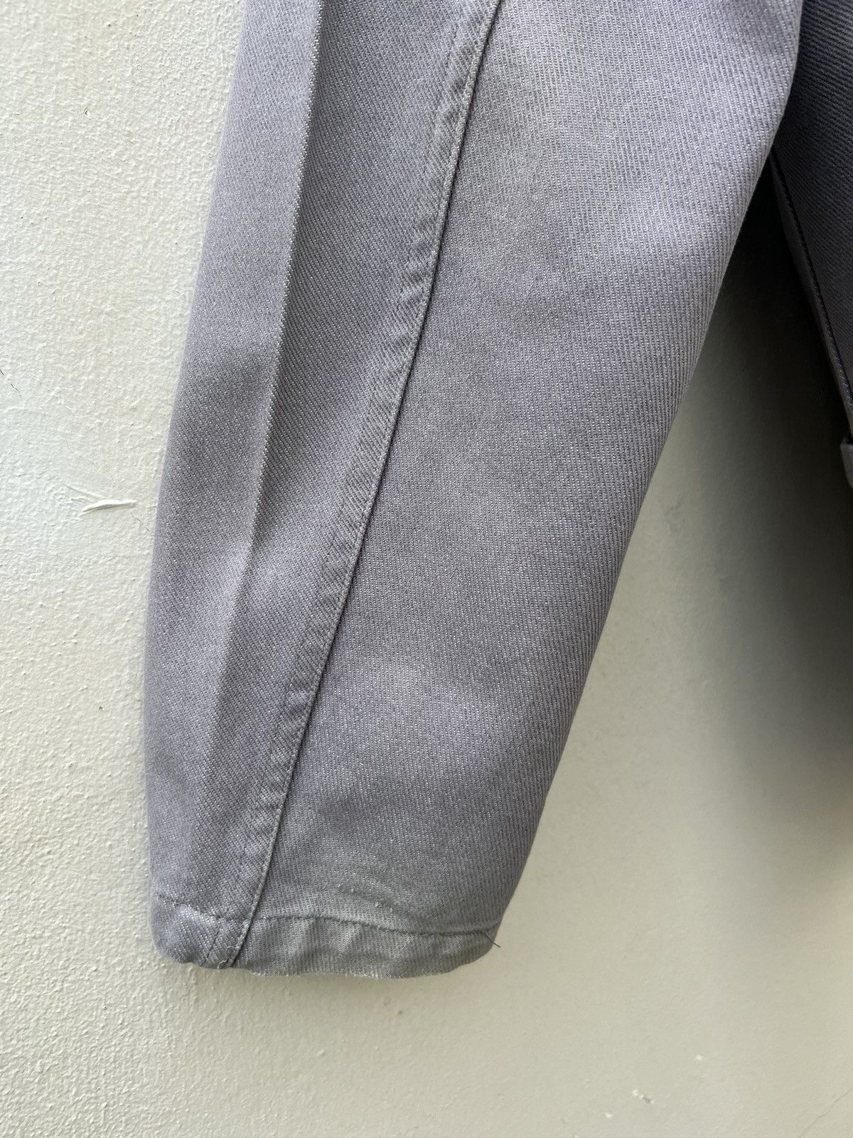 Danton Vintage Danton France Sun Fade Grey Nehru Collar Work Jacket Size US M / EU 48-50 / 2 - 17 Thumbnail