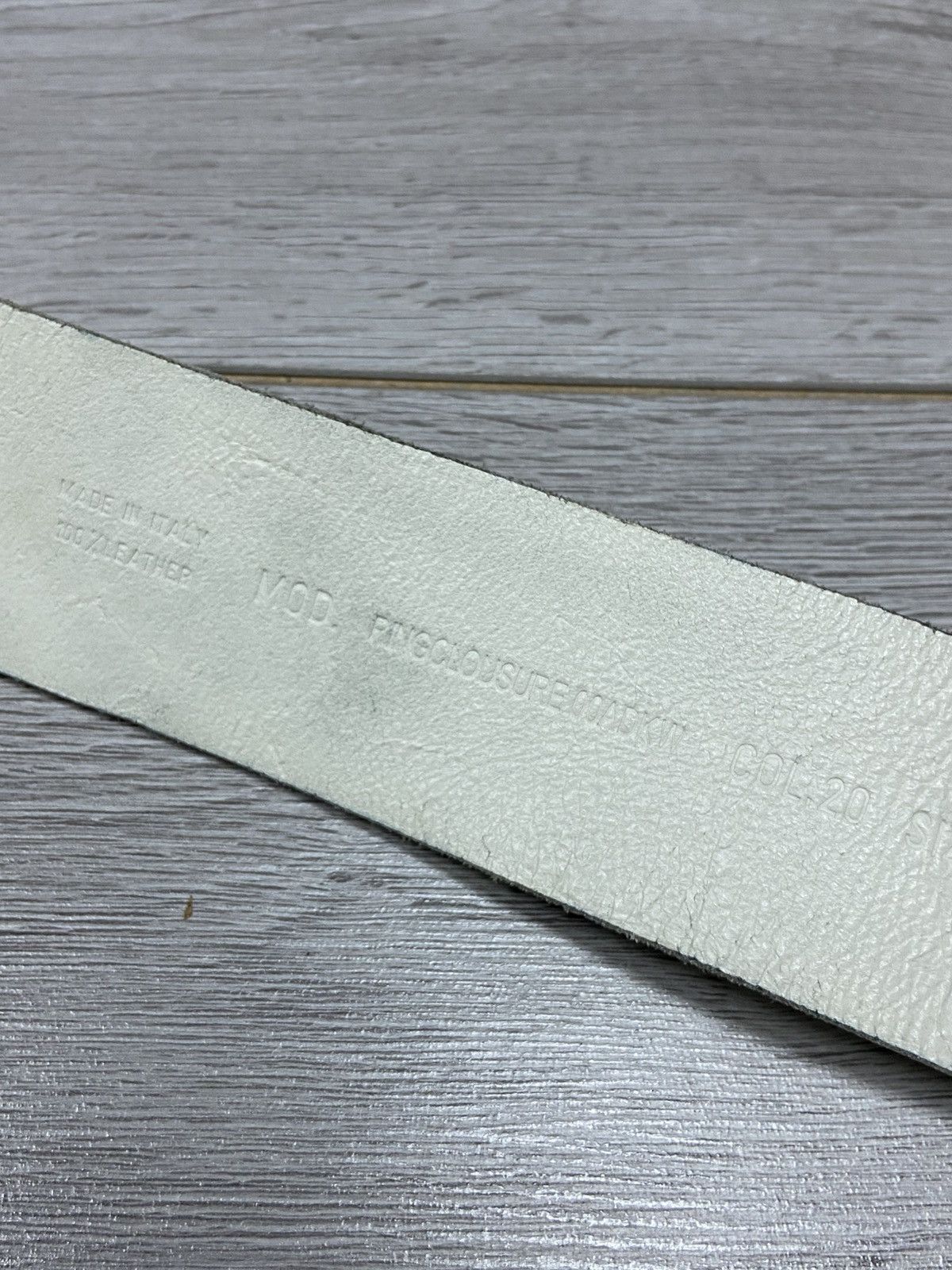 Diesel Diesel circle buckle logo wide vintage leather belt Italy Size ONE SIZE - 9 Thumbnail