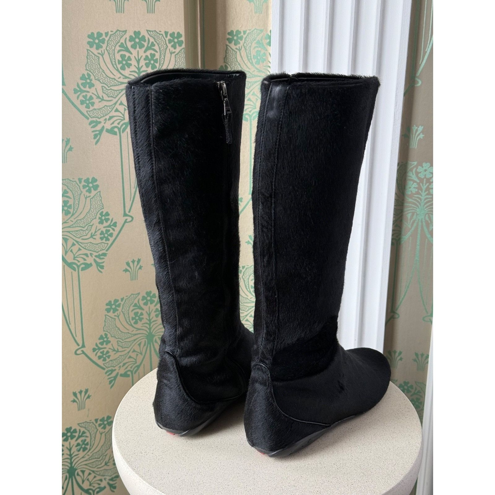 Prada Vintage Prada Pony Style Calfskin Riding Boots 36 / 6 Size US 6 / IT 36 - 10 Thumbnail
