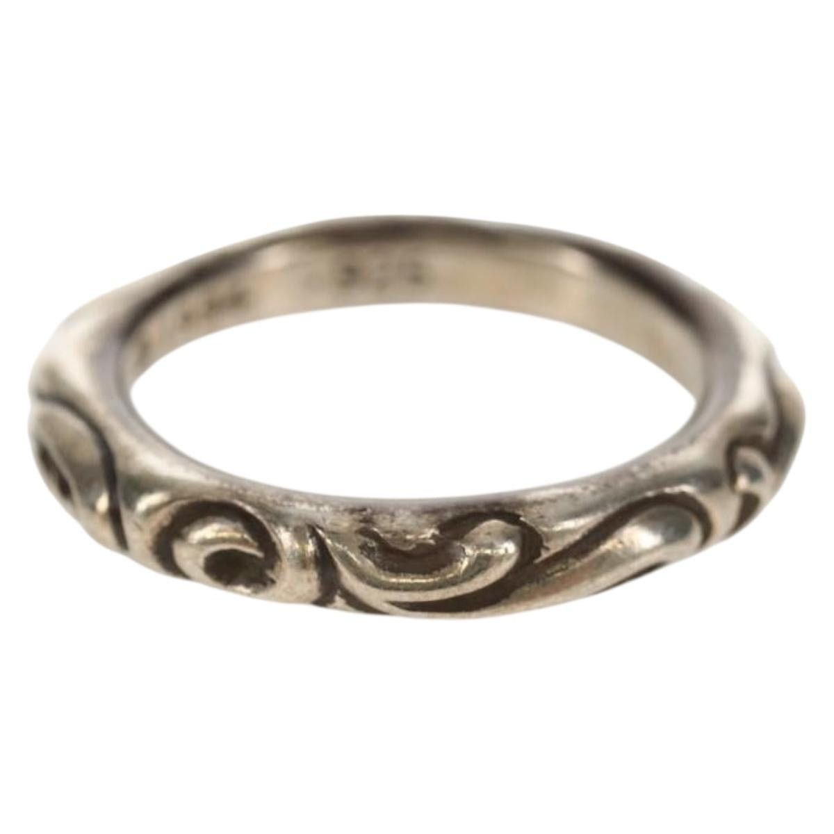 Chrome Hearts Chrome Hearts Scroll Banding Ring Size ONE SIZE - 2 Thumbnail