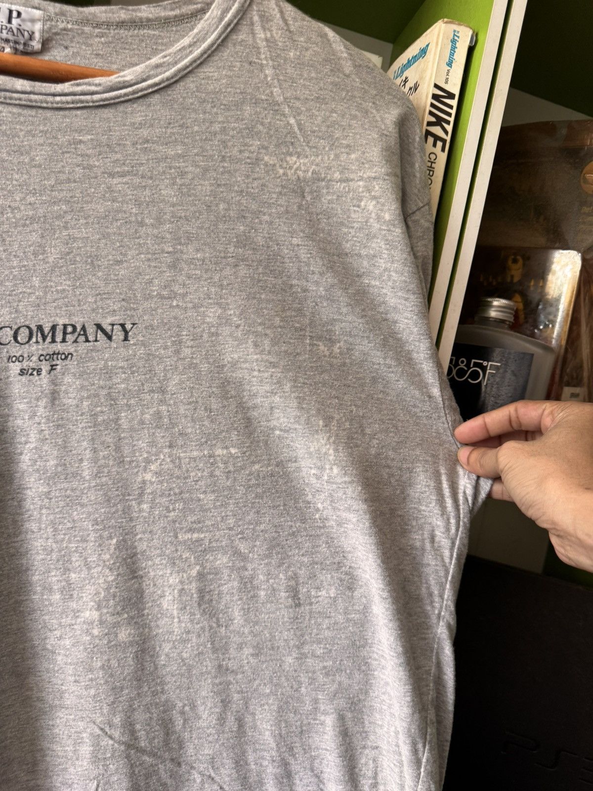 C.P. Company Vintage CP COMPANY IDEAS MASSIMO OSTI CENTER SPELLOUT Size US XL / EU 56 / 4 - 7 Thumbnail