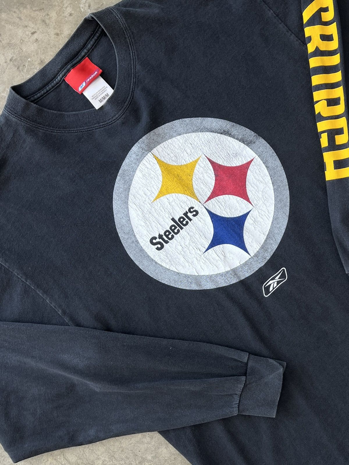 NFL × Reebok × Vintage Vintage Reebok NFL Pittsburg Steelers Long Sleeve Medium Size US M / EU 48-50 / 2 - 1 Thumbnail